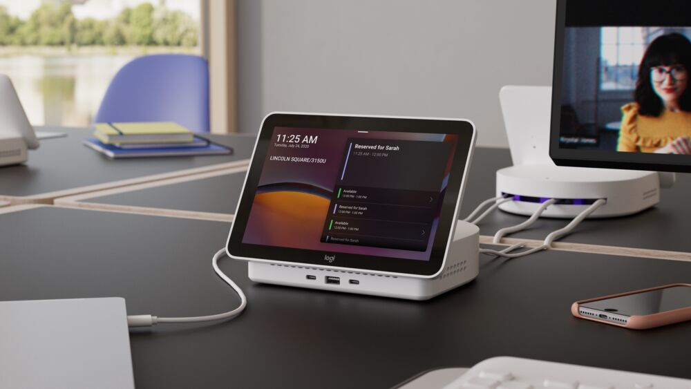 Logitech Logi Dock Flex - Verwaltete Dockingstation
