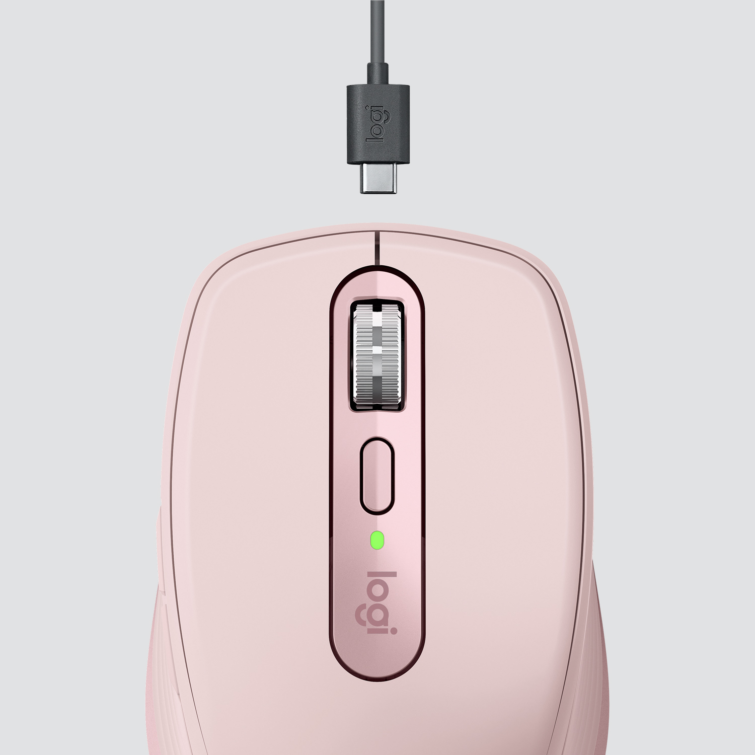 Logitech MX Anywhere 3 - Maus - Laser - 6 Tasten - kabellos - 2.4 GHz, Bluetooth - kabelloser Empfän