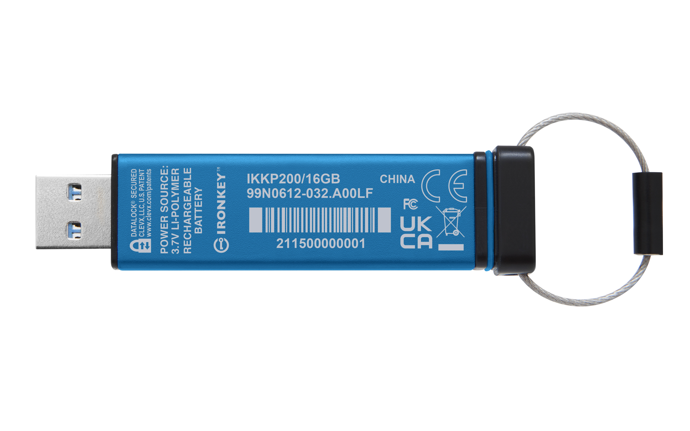 Kingston IronKey Keypad 200 - USB-Flash-Laufwerk