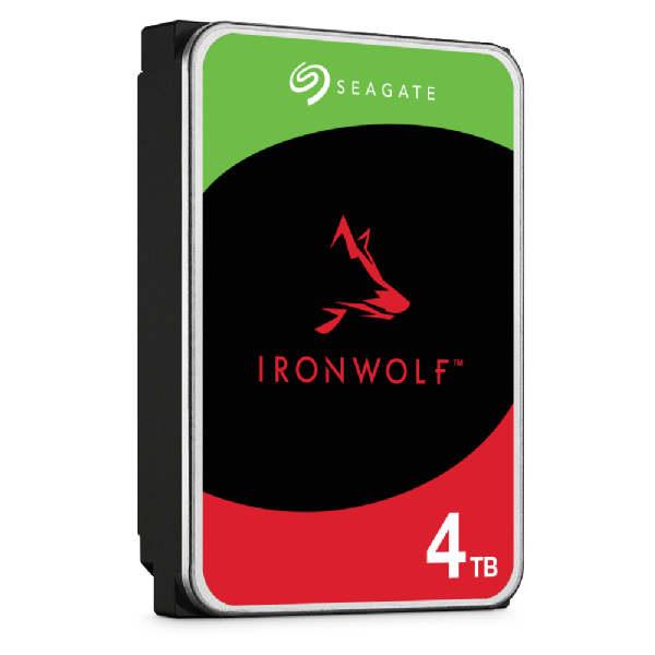 Seagate IronWolf NAS HDD +Rescue 4TB, 24/7, 512e / 3.5" / SATA 6Gb/s