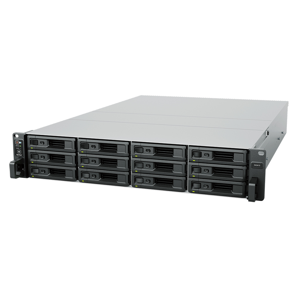 Synology SA3410, 16GB RAM, 2HE, 2x 10GBase, 4x Gb LAN