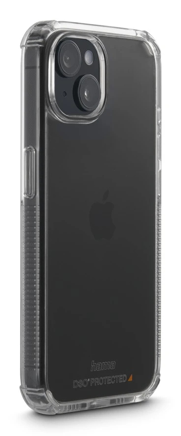 Hama 00138103, Cover, Apple, iPhone 15, 15,5 cm (6.1"), Transparent