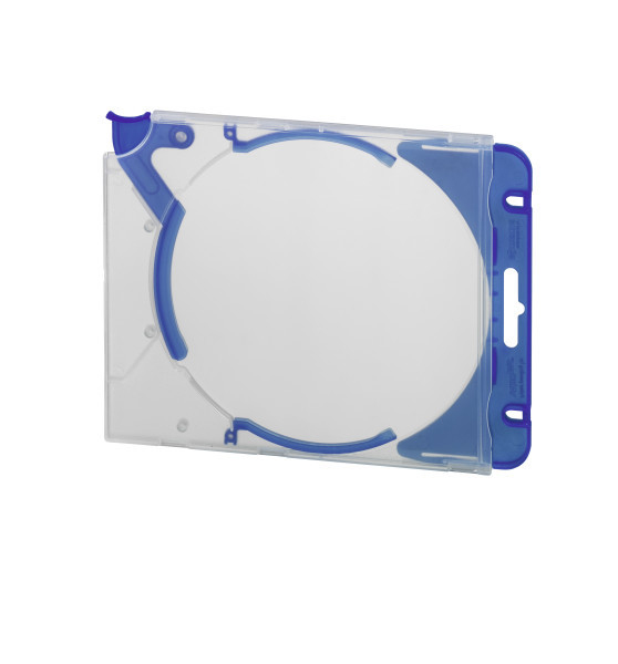 Durable 526906, DVD-Hülle, 1 Disks, Blau, Transparent, 5 Stück(e)