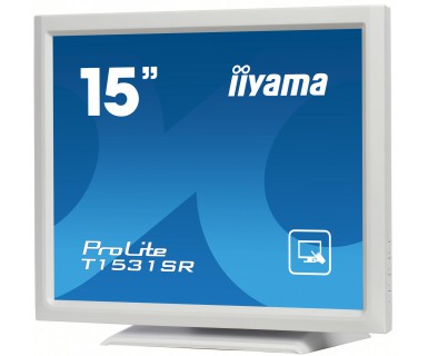 Iiyama ProLite T1531SR-W3, 38,1 cm (15"), 1024 x 768 Pixel, LED, 8 ms, Weiß