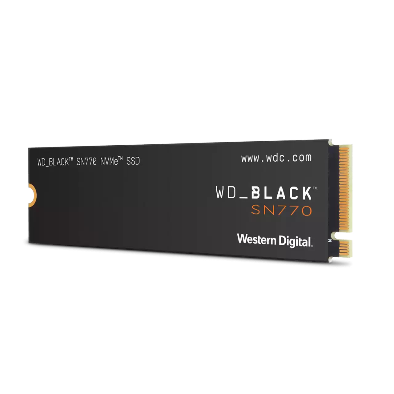 Western Digital WD_BLACK SN770 NVMe SSD 250GB, M.2 2280 / M-Key / PCIe 4.0 x4