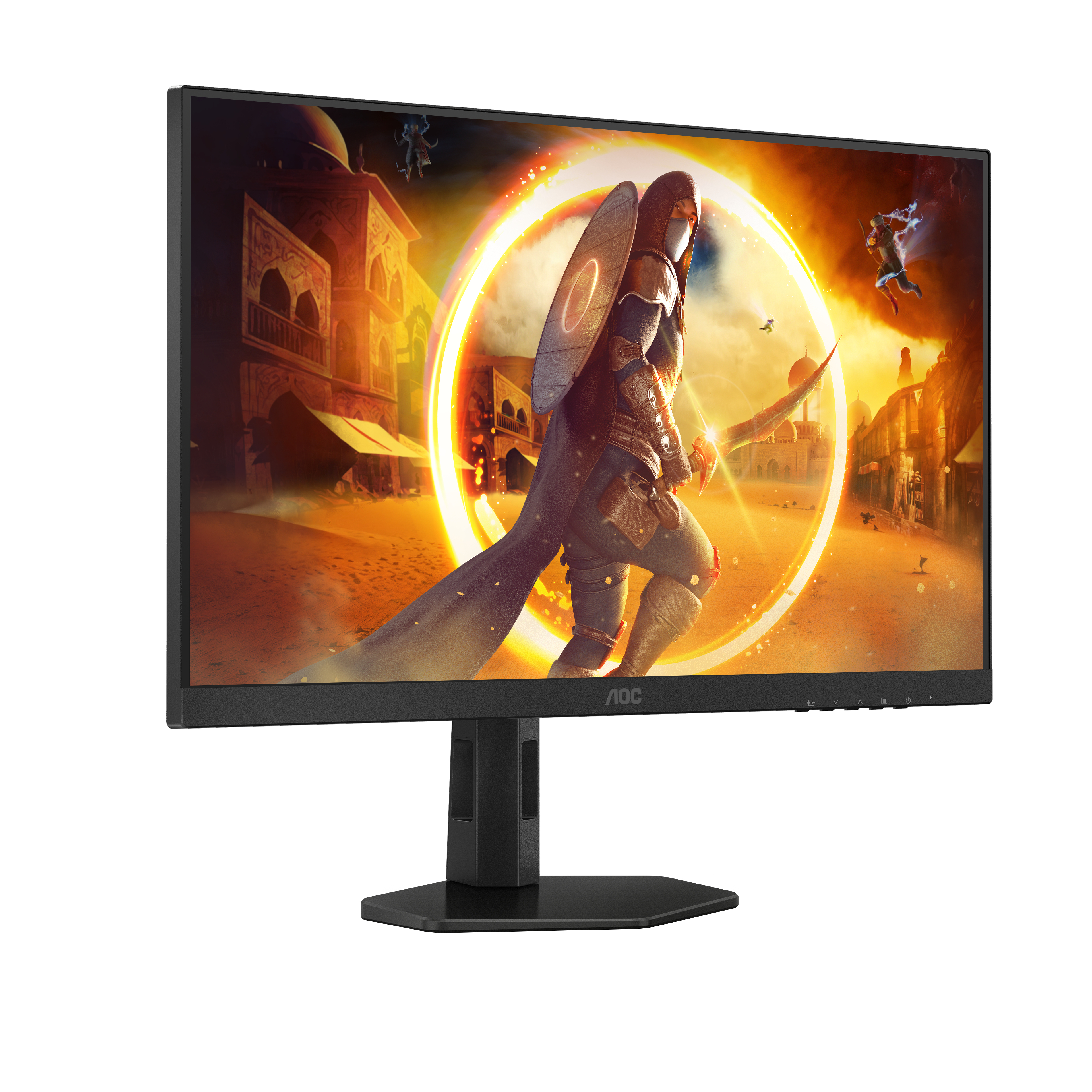 AOC G4 Q27G4XF, 68,6 cm (27"), 2560 x 1440 Pixel, Quad HD, LED, 1 ms, Schwarz, Grau