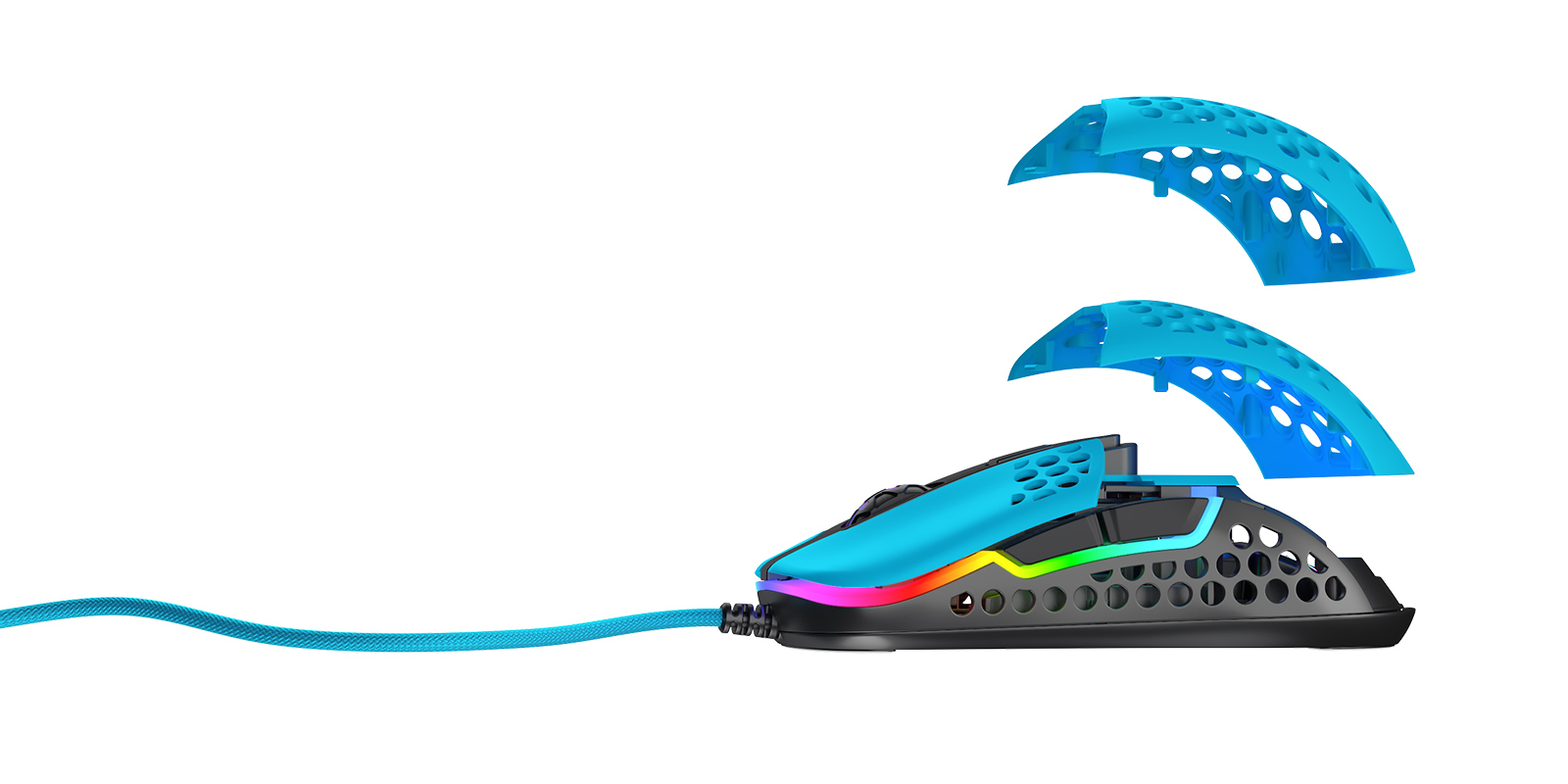 Cherry Xtrfy M42 - Maus - optisch - kabelgebunden - USB