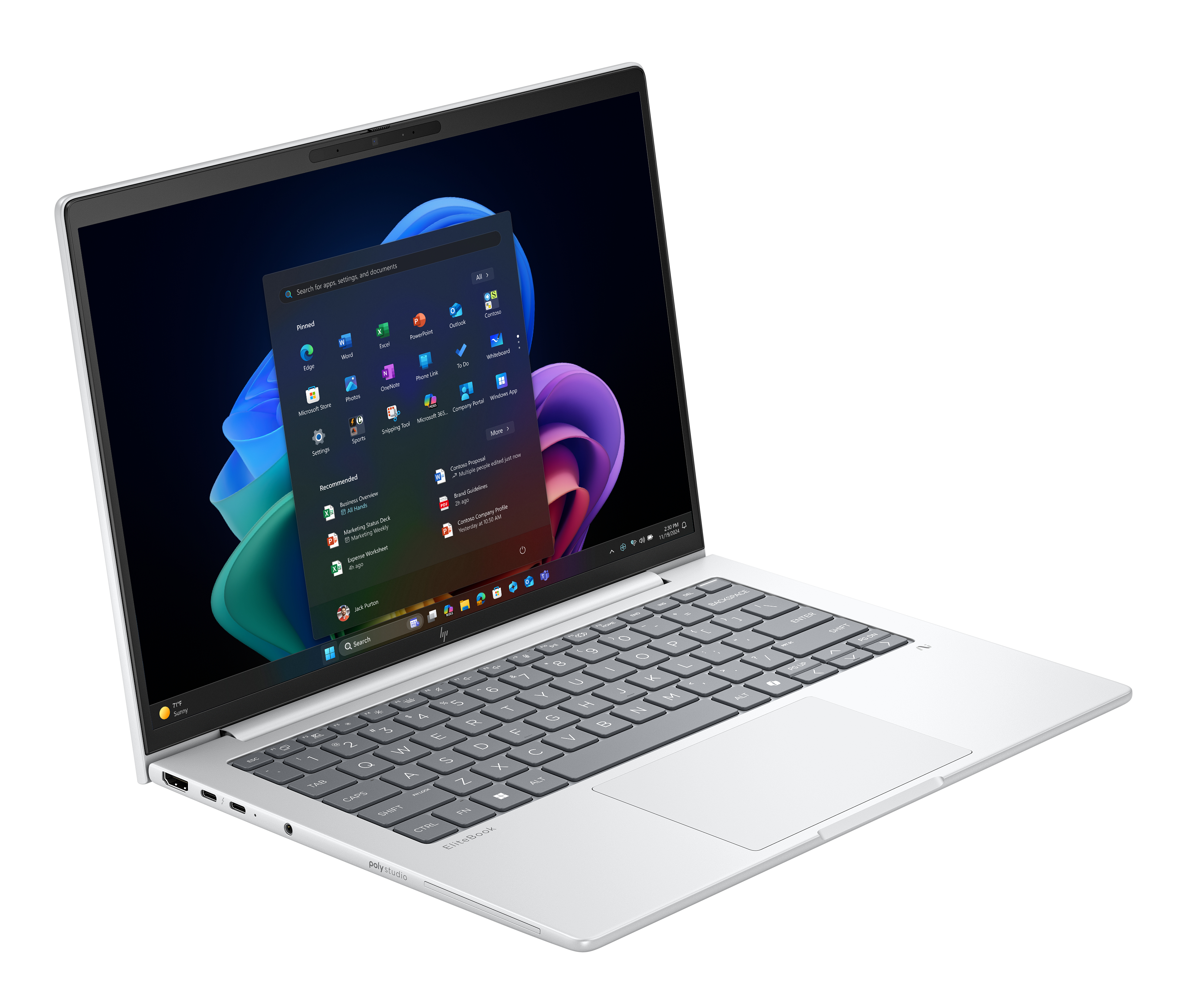 HP EliteBook 8 G1i Notebook Next Gen AI - 174-Grad-Scharnierdesign - Intel Core Ultra 5 228V / 2.1 G