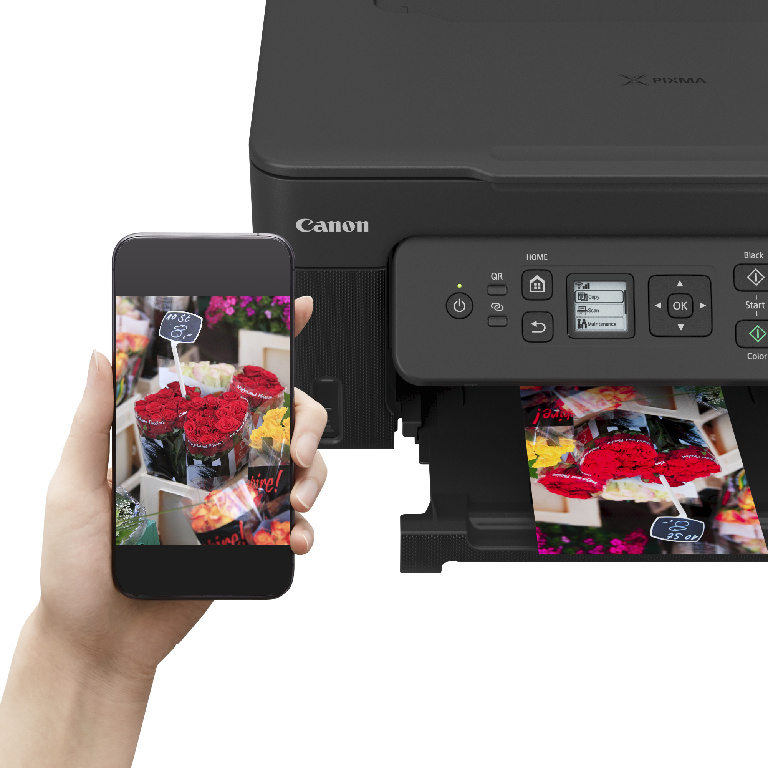 Canon PIXMA G3480, Tintenstrahl, Farbdruck, 4800 x 1200 DPI, Farbkopieren, A4, Schwarz
