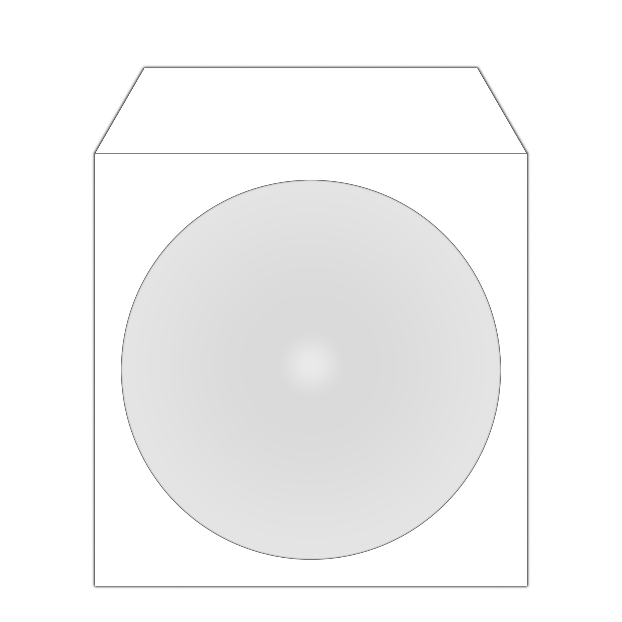 MEDIARANGE BOX62, Schutzhülle, 1 Disks, Weiß, Papier, 120 mm, RoHS
