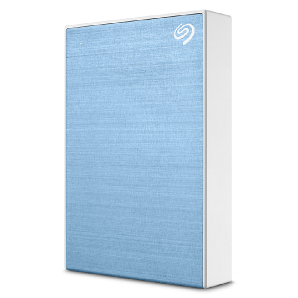 Seagate One Touch Portable HDD with Password Light Blue +Rescue 2TB, USB 3.0 Micro-B