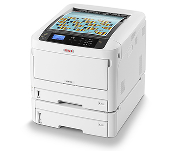 OKI C844dnw - Drucker - Farbe - Duplex - LED - A3 - 1200 x 1200 dpi - bis zu 36 Seiten/Min. (einfarb