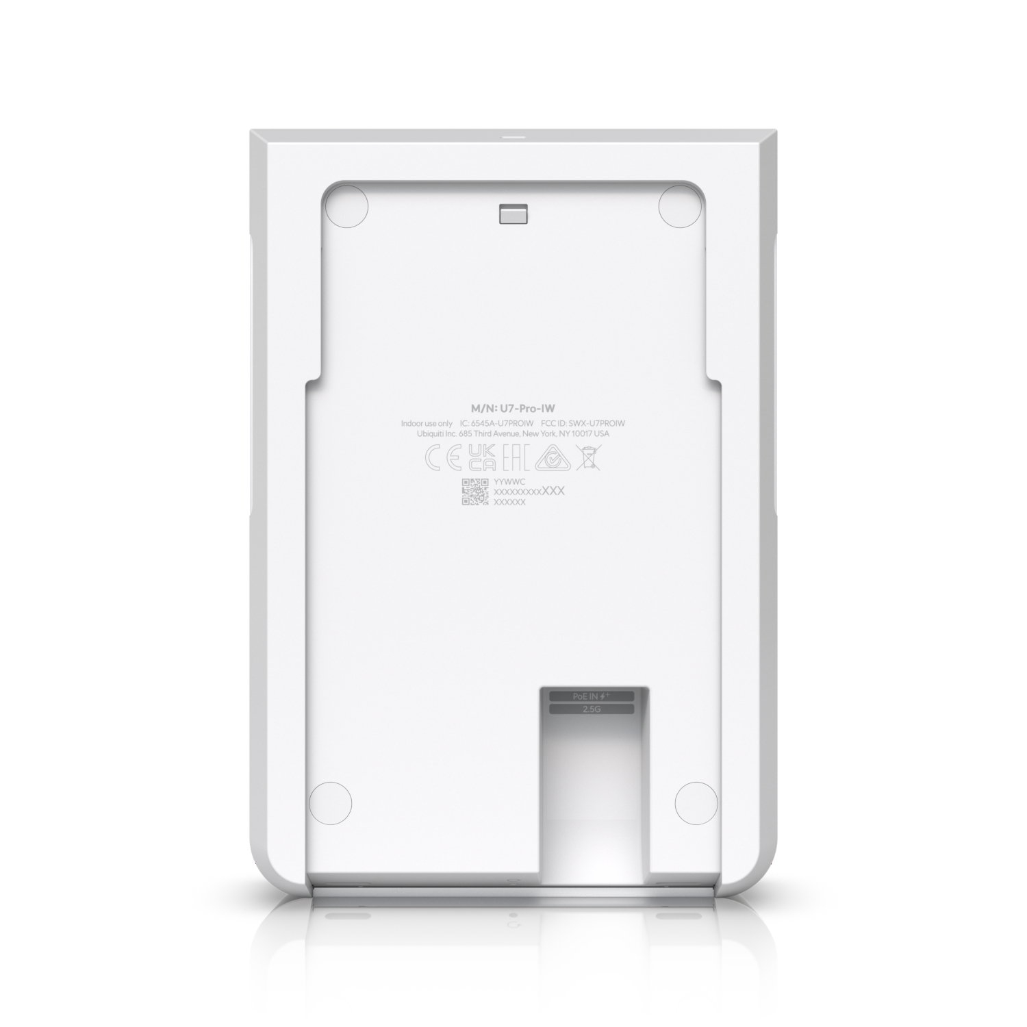Ubiquiti U7 Pro Wall, 2,4 GHz, 5 GHz, 6 GHz, 5700 Mbit/s, PPSK, WPA, WPA-Enterprise, WPA-PSK, WPA2,