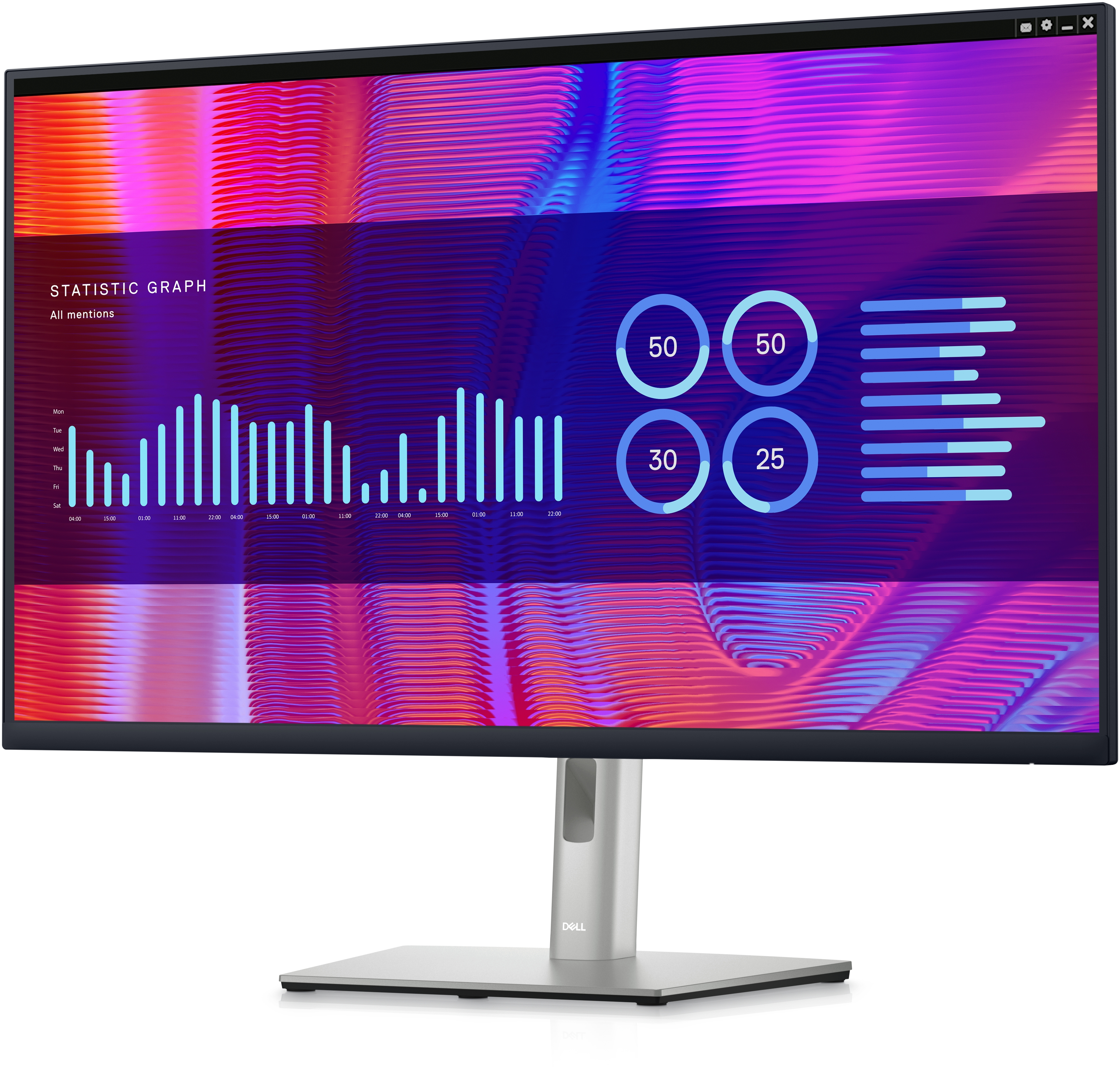 Dell P3223DE Monitor 80cm (31,5") QHD, IPS, 5ms, HDMI, DisplayPort, USB-C