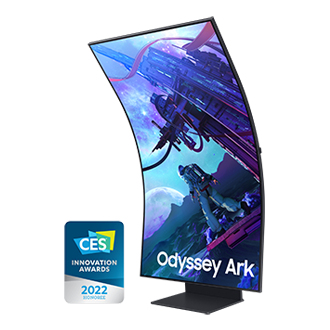 Samsung Odyssey Ark S55CG970NU - G97NC Series - QLED-Monitor - Smart - Gaming - gebogen - 138 cm (55