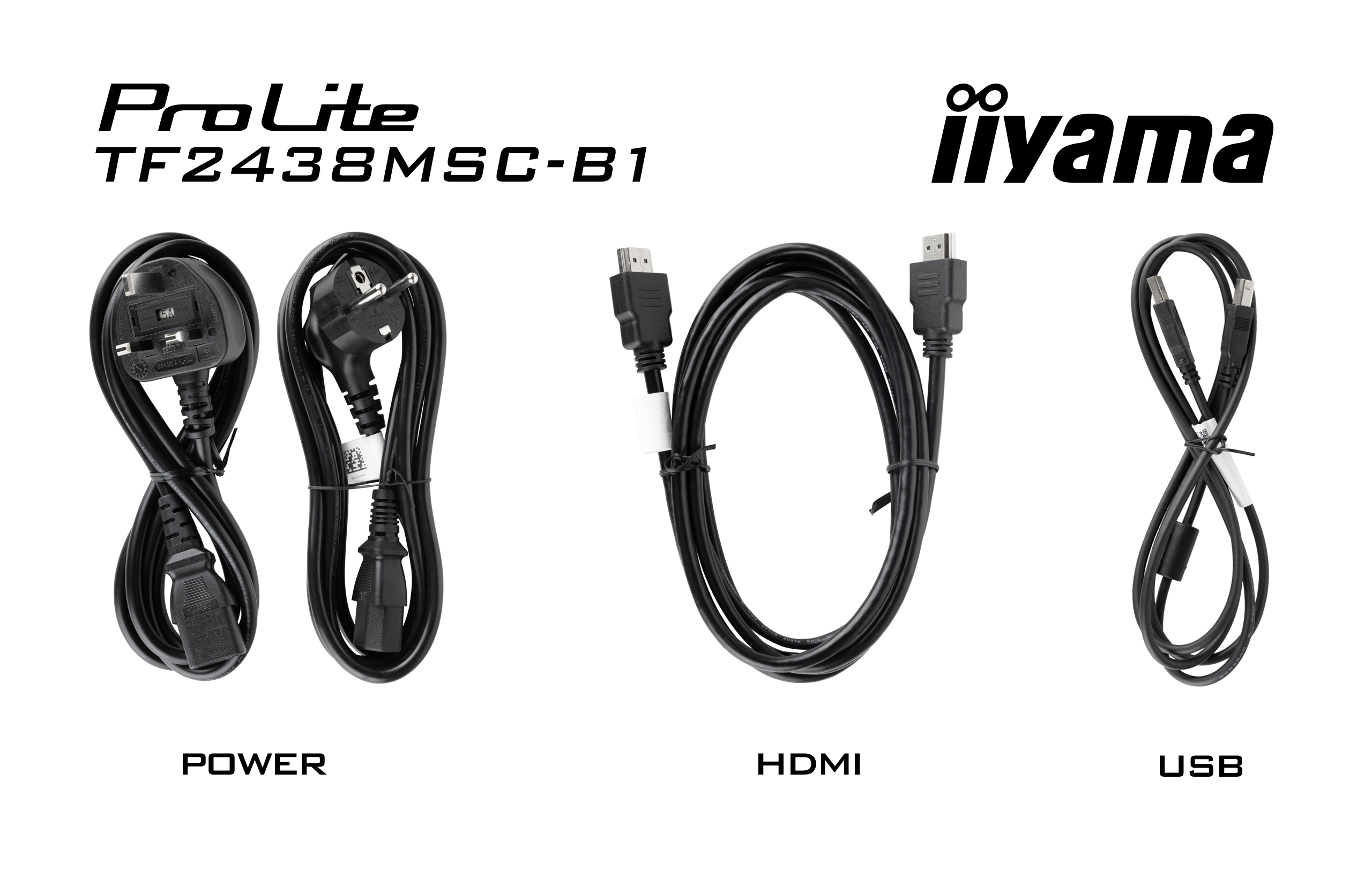 Iiyama ProLite TF2438MSC-B1 - LED-Monitor - 61 cm (24")