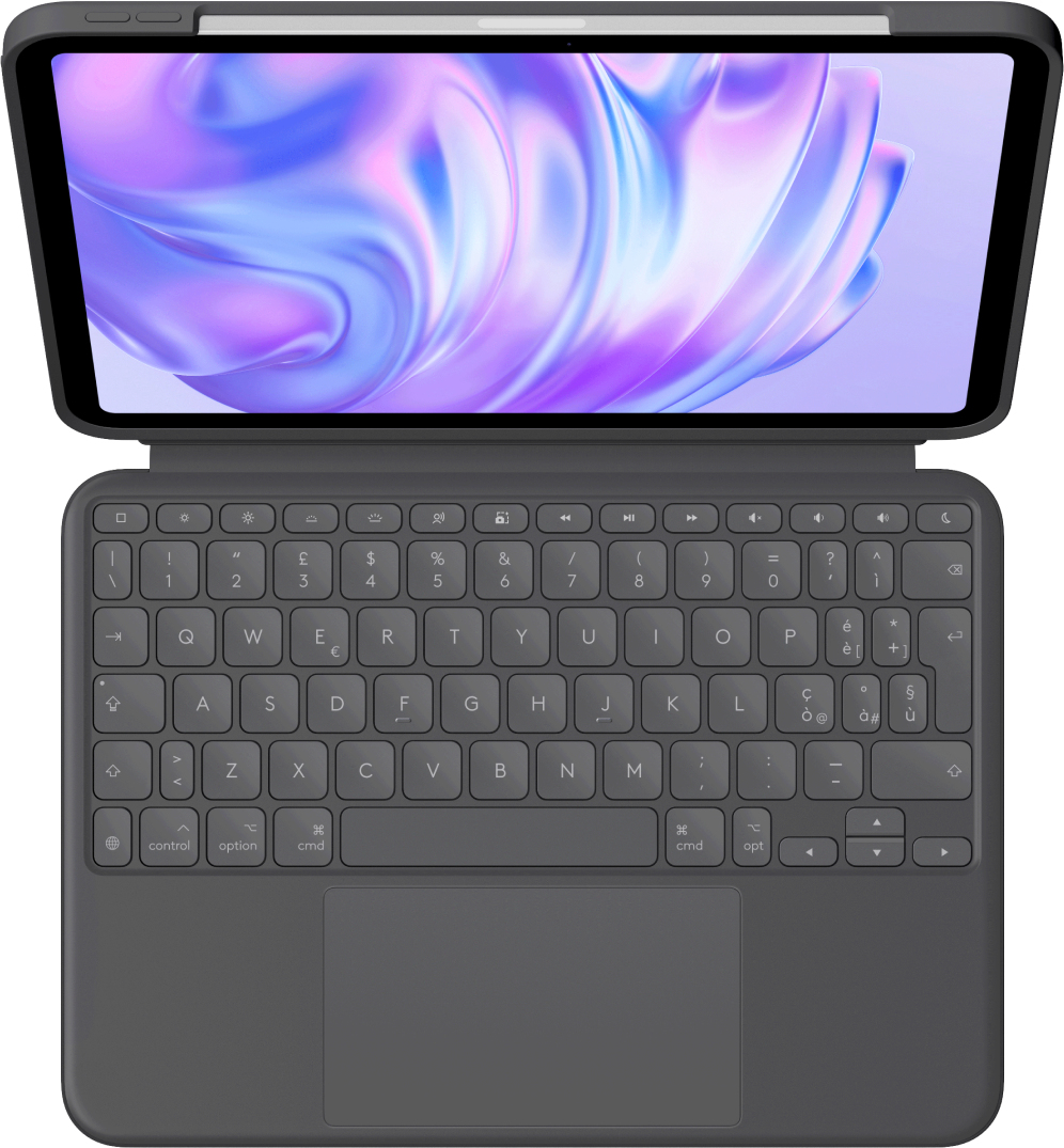 Logitech Combo Touch - Tastatur und Foliohülle
