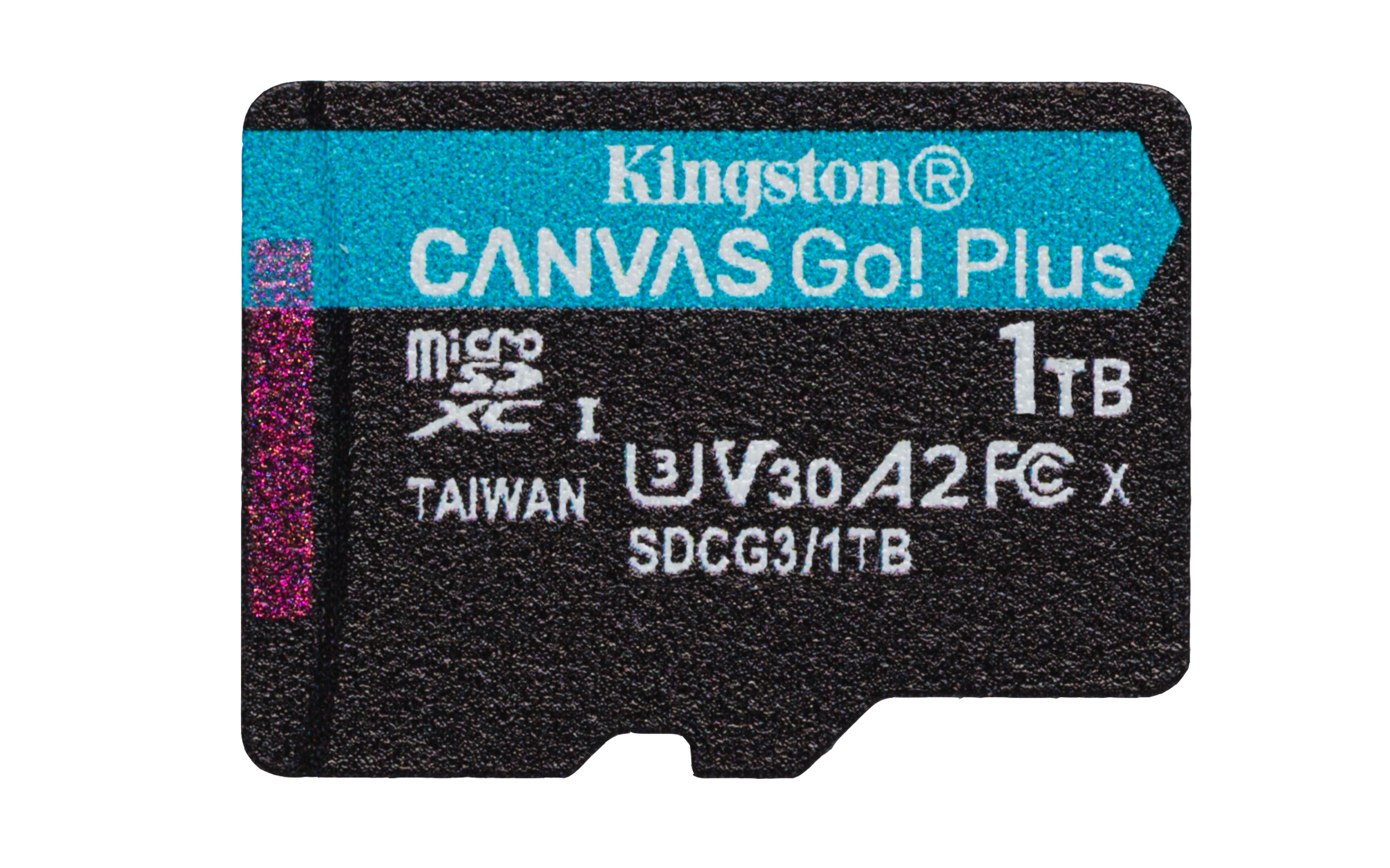 Kingston Canvas Go! Plus - Flash-Speicherkarte (microSDXC-an-SD-Adapter inbegriffen)