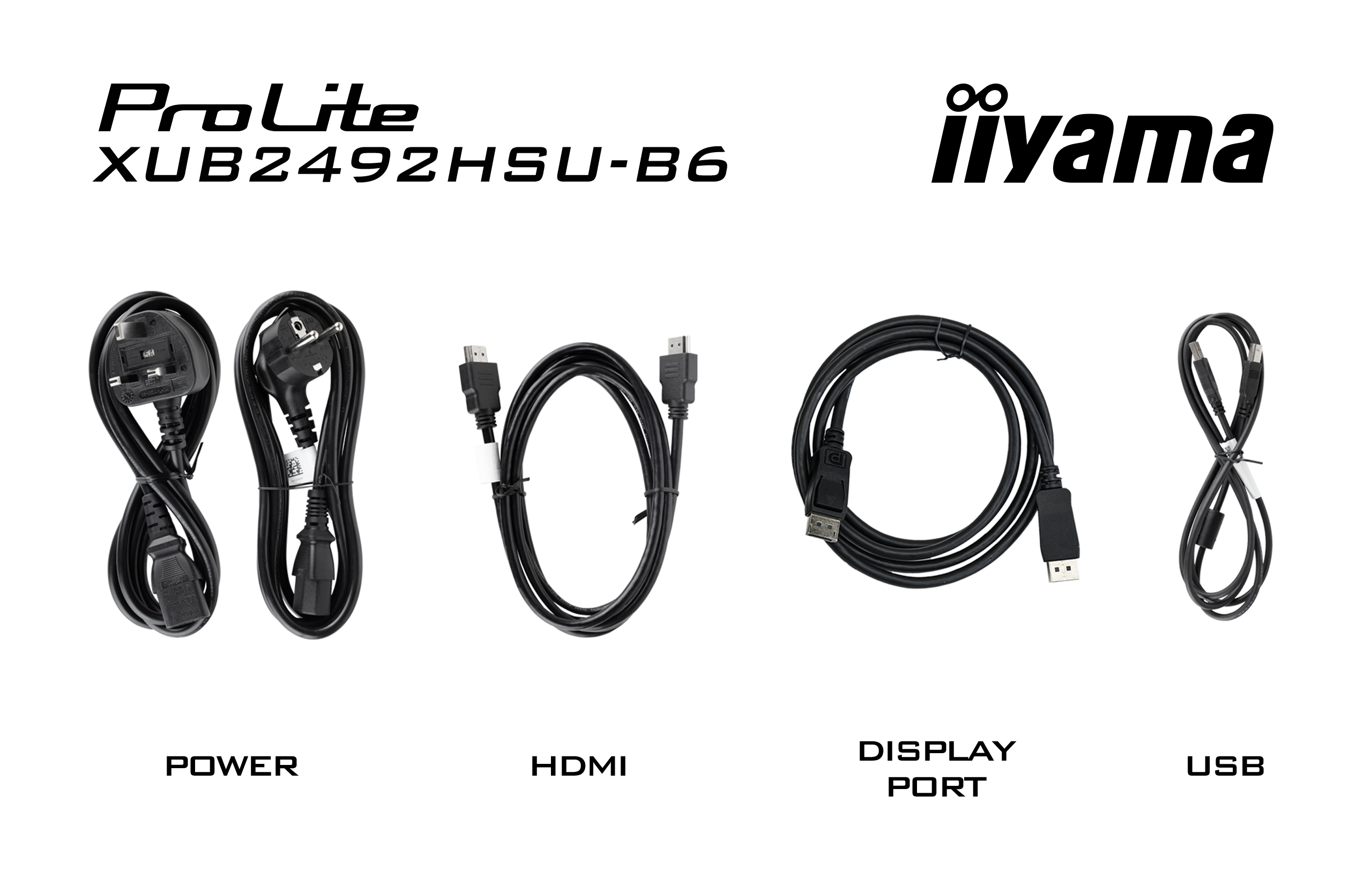 Iiyama ProLite XUB2492HSU-B6 - LED-Monitor - 61 cm (24")