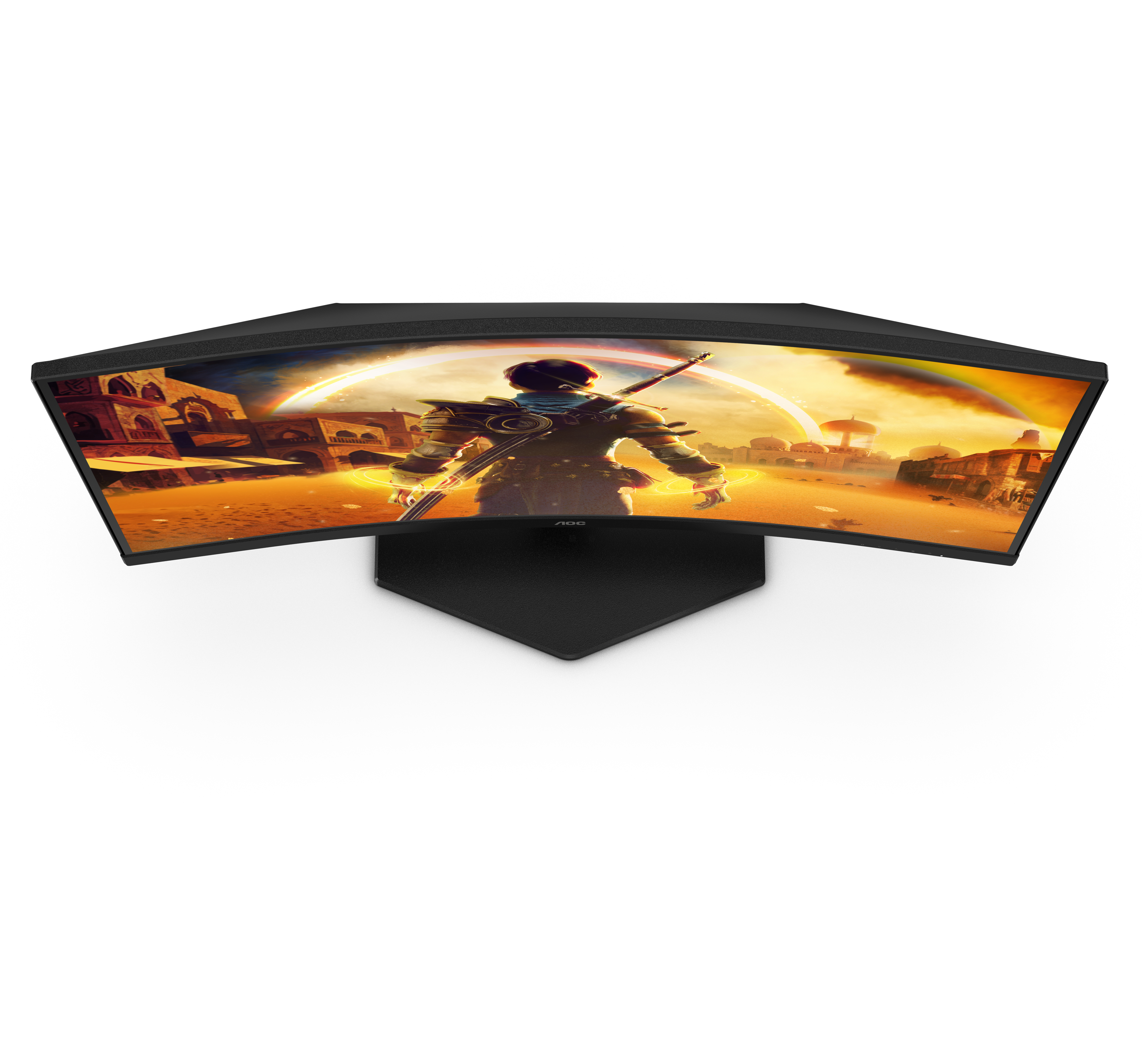 AOC Gaming C24G42E - LED-Monitor - Gaming - gebogen - 61 cm (24")