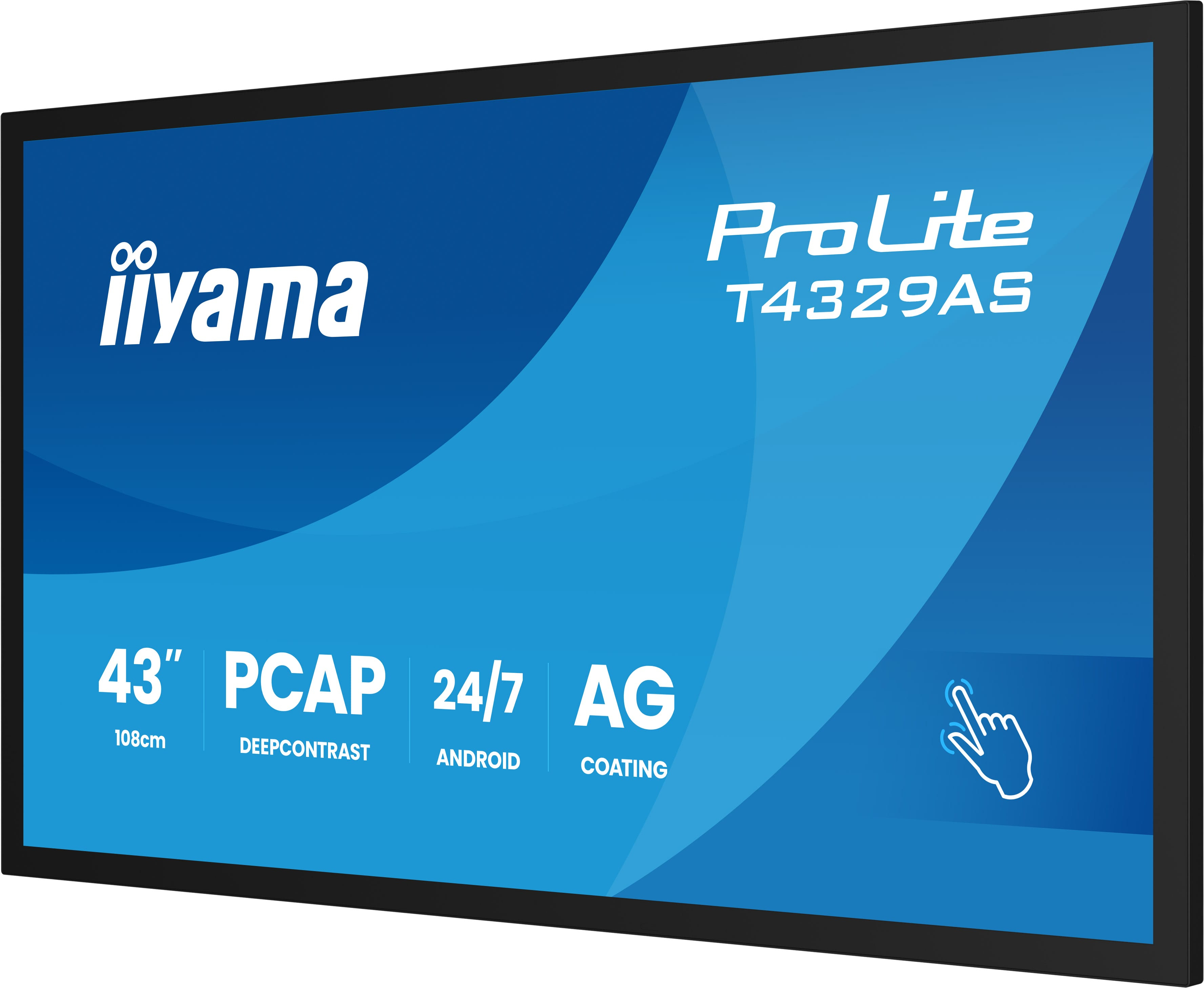B-WARE - iiyama ProLite T4329AS-B1AG, 42.5" Interactive Display