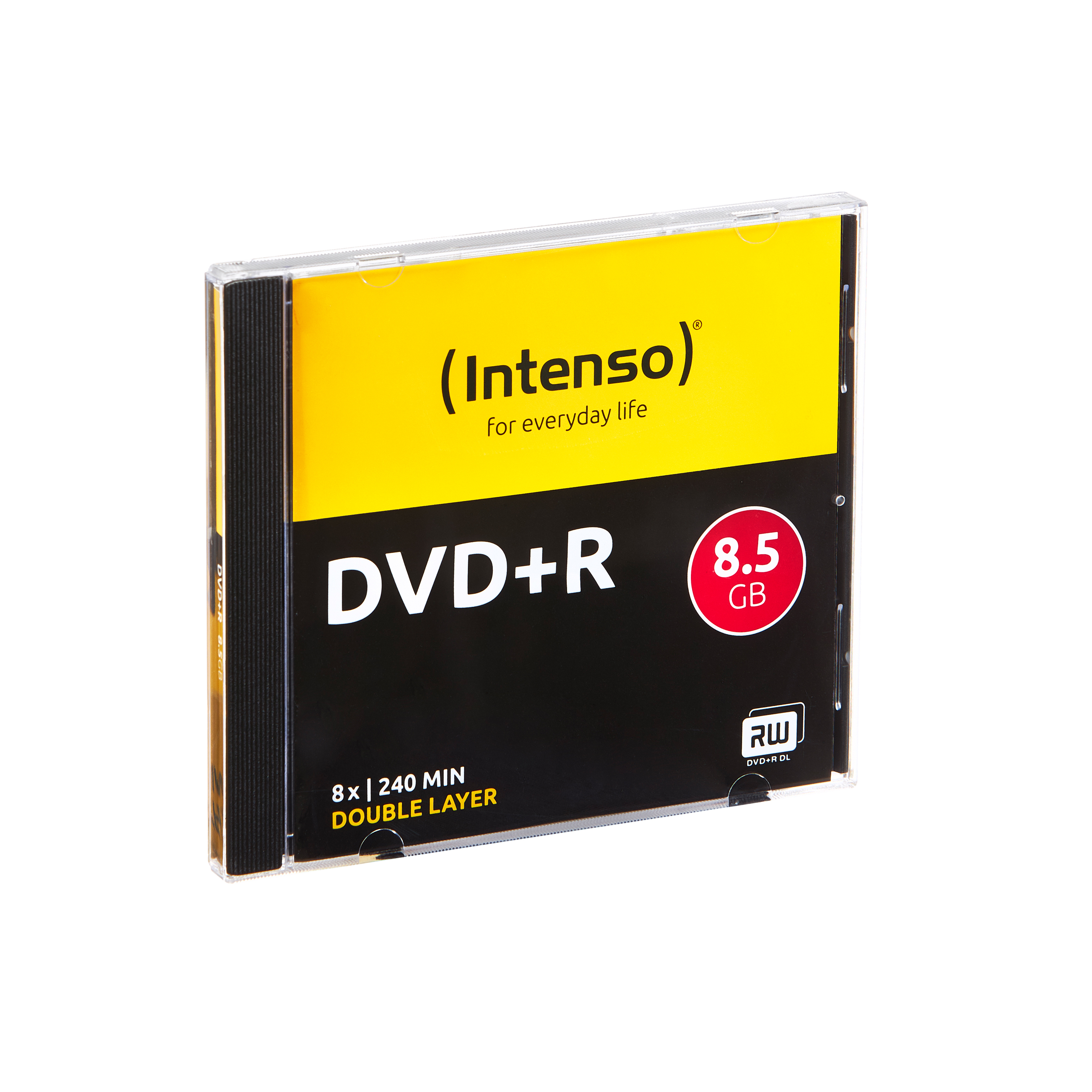 Intenso 5 x DVD+R DL - 8.5 GB 8x - Jewel Case (Schachtel)