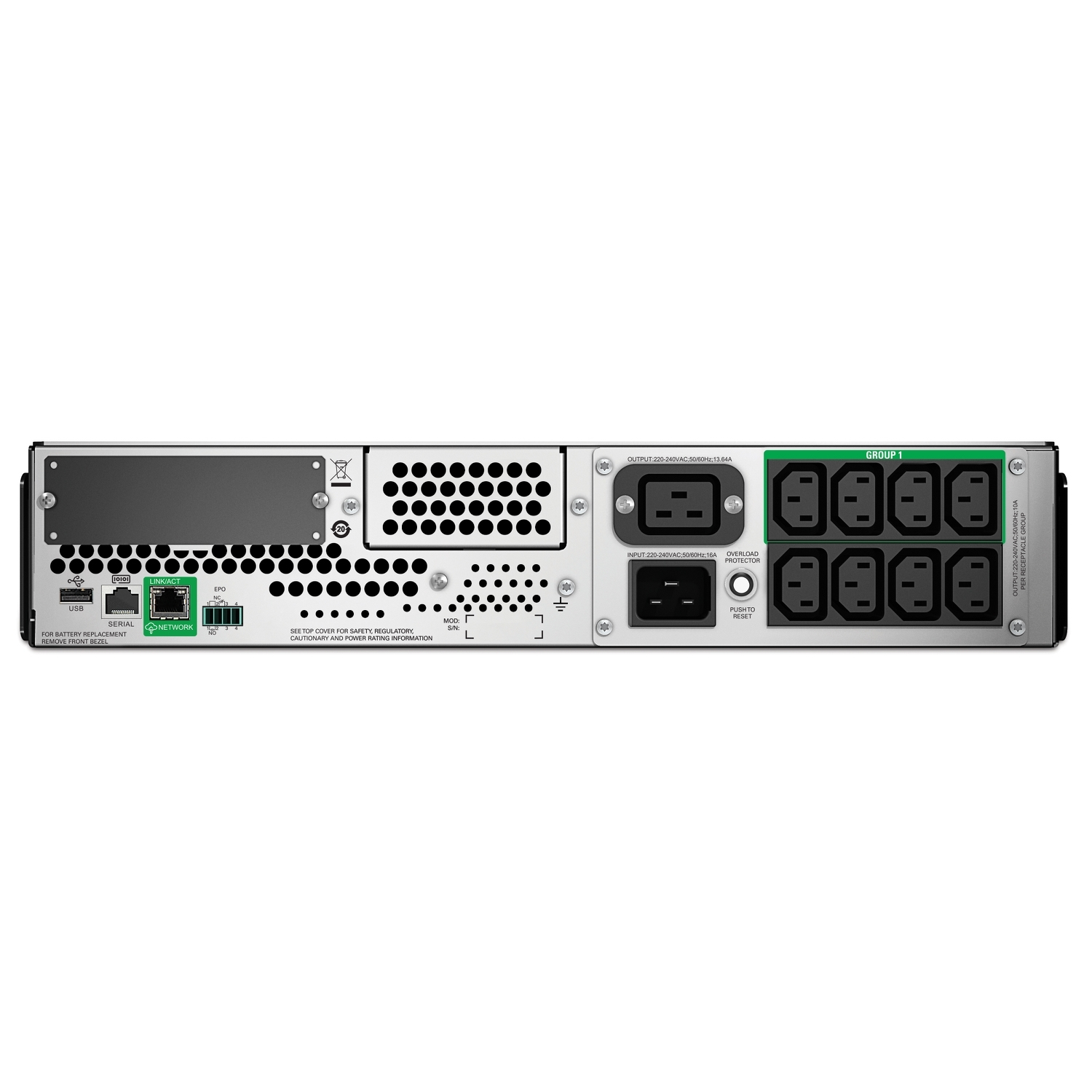 APC Smart-UPS SMT3000RMI2UC - USV (Rack - einbaufähig)
