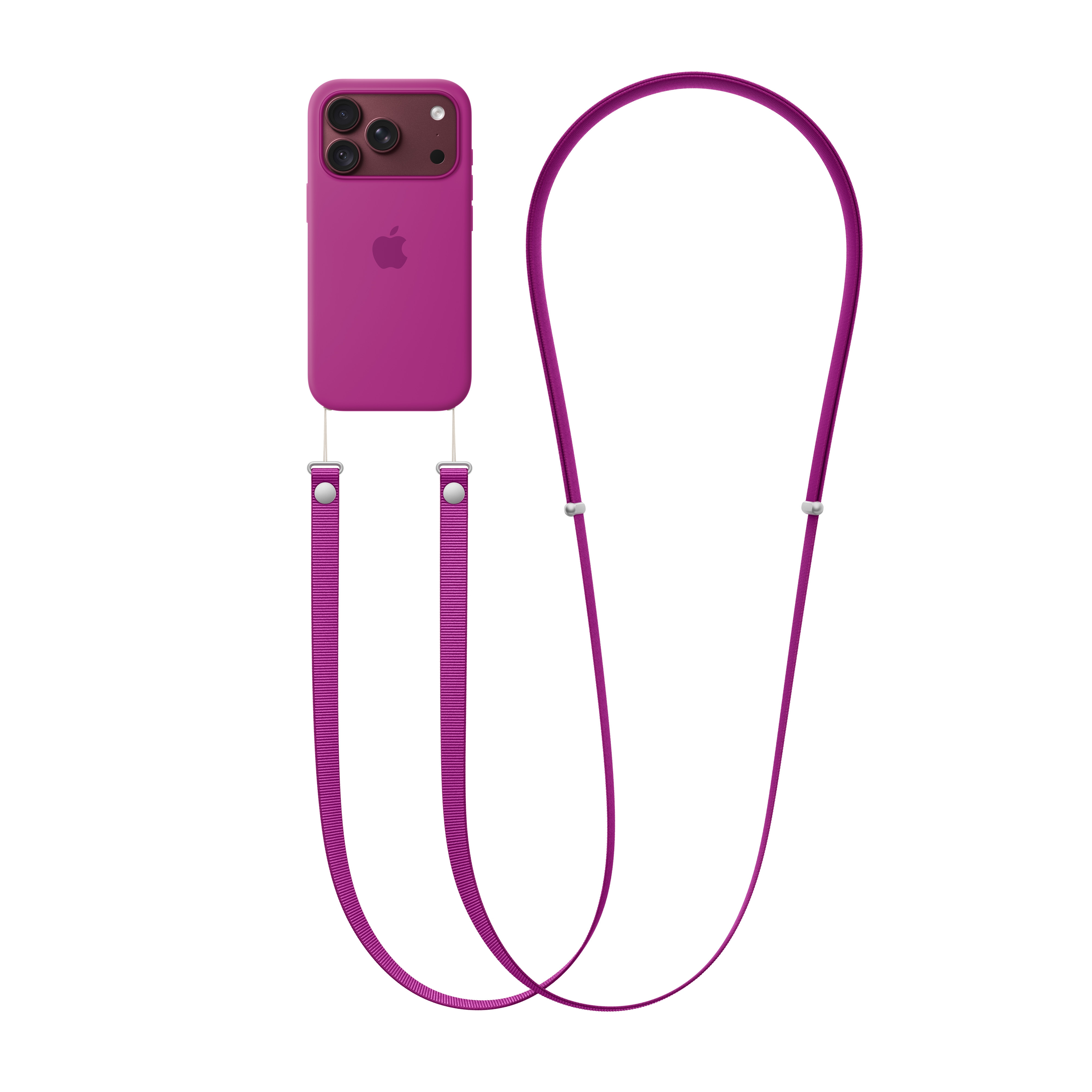 Apple Crossbody Strap Magenta