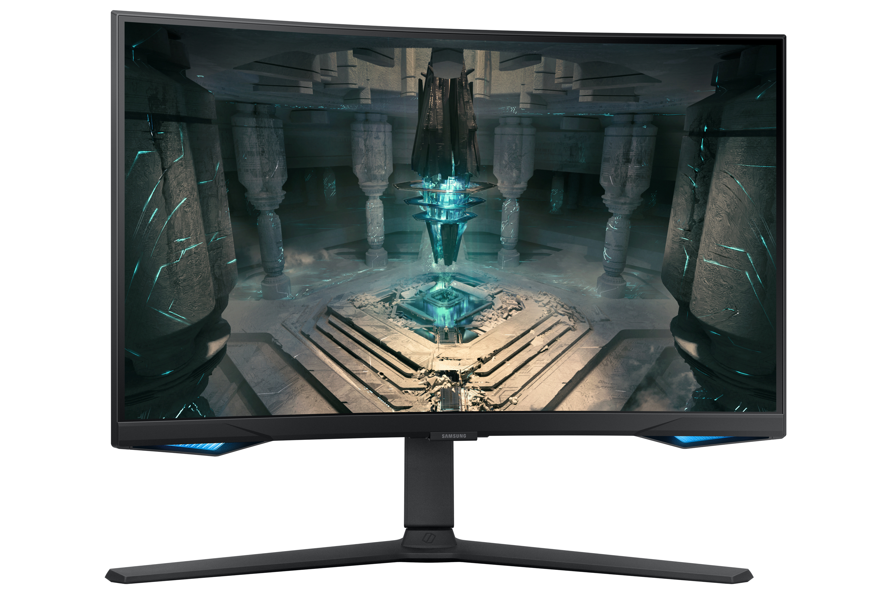 Samsung Odyssey G6 S27BG650EU Curved-Monitor 68.6cm (27") WQHD, VA, 1ms, HDMI, Displayport