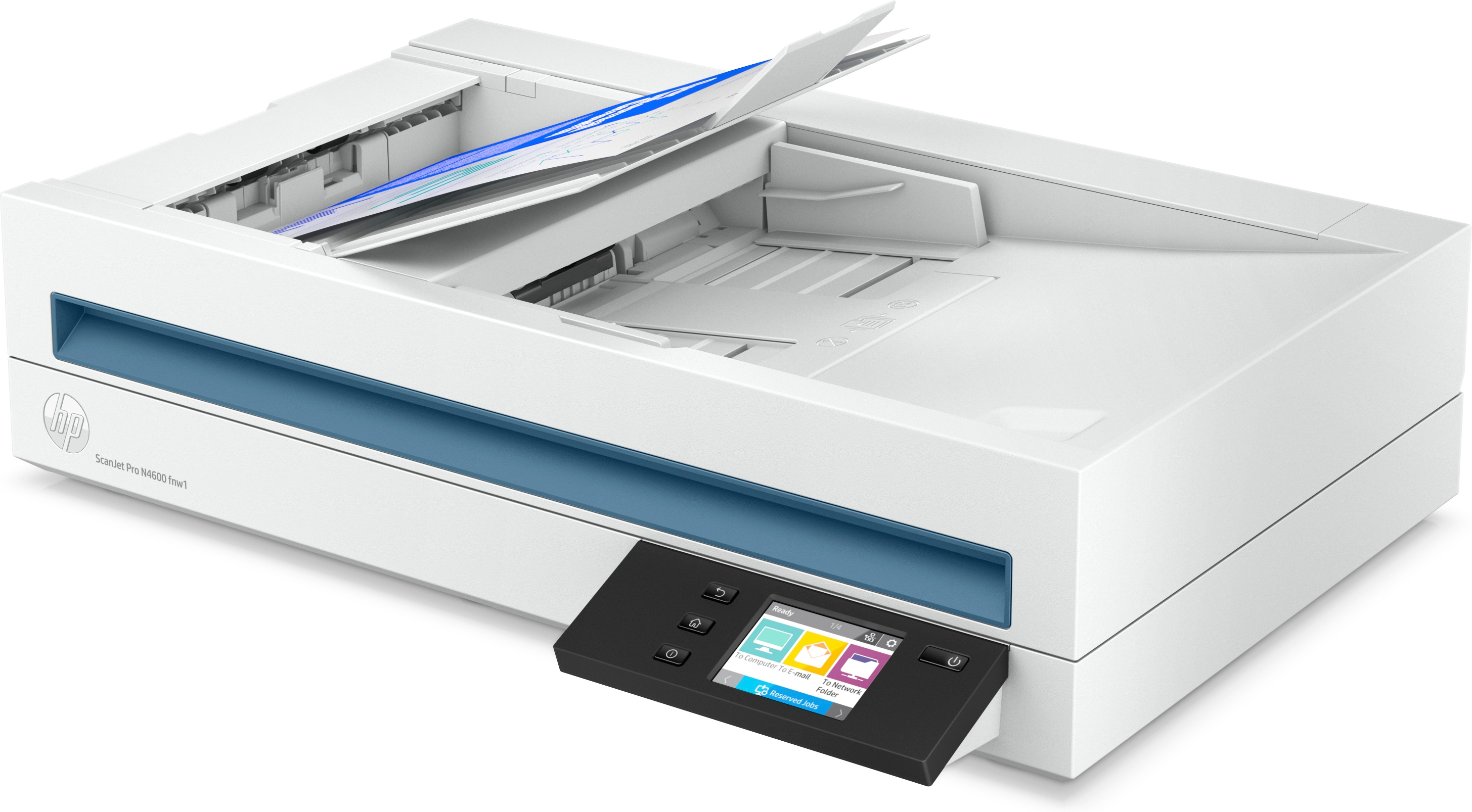 HP Scanjet Pro N4600 fnw1 - Dokumentenscanner - Kontaktbildsensor (CIS)