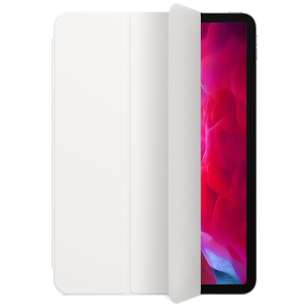 Apple Smart - Flip-Hülle für Tablet - Polyurethan - weiß - 11" - für 11-inch iPad Pro (1. Generation
