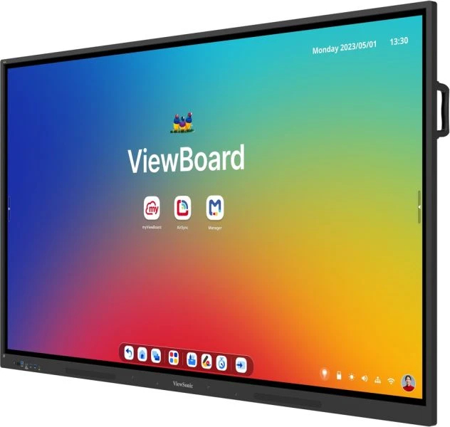 ViewSonic IFP6534 Display, 165,1 cm (65"), 1650,24 x 942,01 mm, 450 cd/m², 1,07 Milliarden Farben, 3