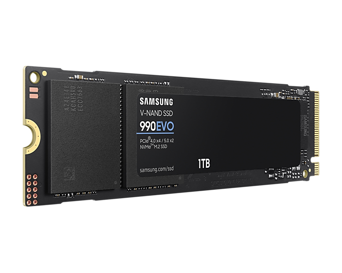 Samsung SSD 990 EVO 1TB, M.2 2280 / M-Key / PCIe 4.0 x4