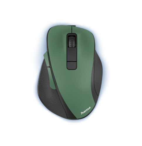 Hama MW-500 Recharge - Maus - ergonomisch - Für Rechtshänder - optisch - 6 Tasten - kabellos - 2.4 G