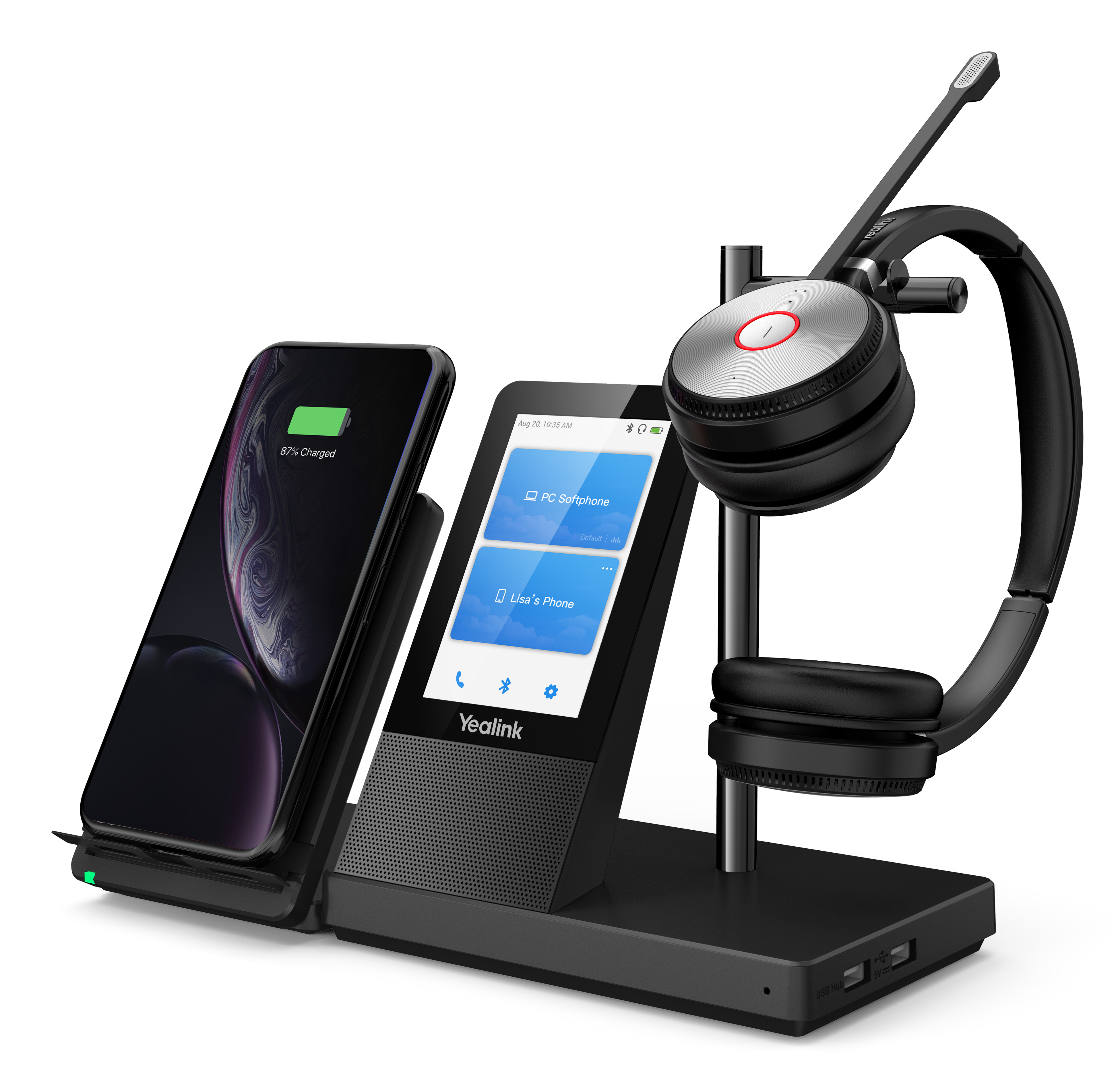 Yealink WH66 Dual - Headset - On-Ear - DECT