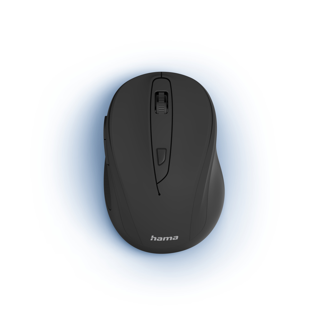 Hama MW-400 V2 - Maus - ergonomisch - Für Rechtshänder - optisch - 6 Tasten - kabellos - 2.4 GHz, RF