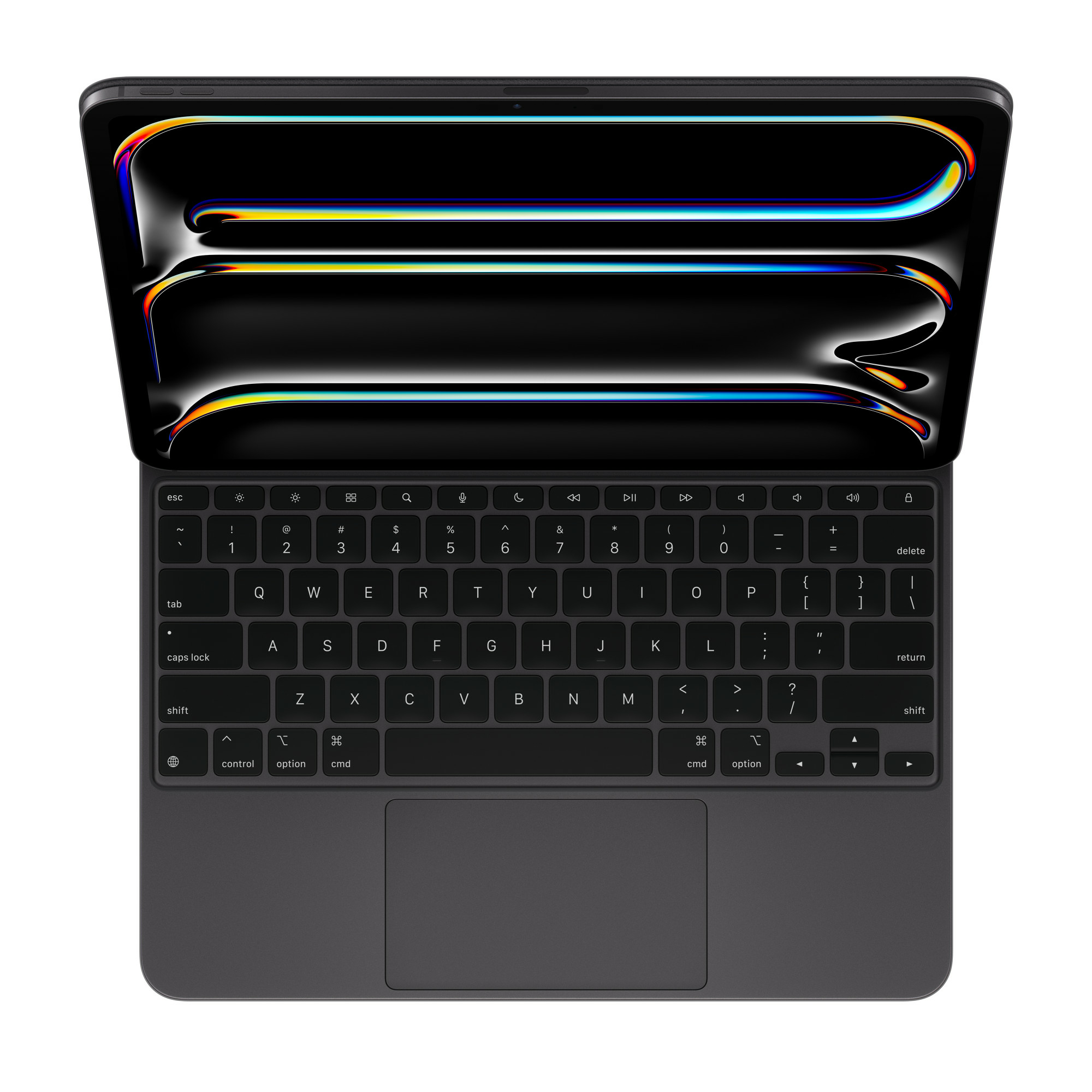 Apple Magic Keyboard - Tastatur und Foliohülle - mit Trackpad - hinterleuchtet - Apple Smart connect