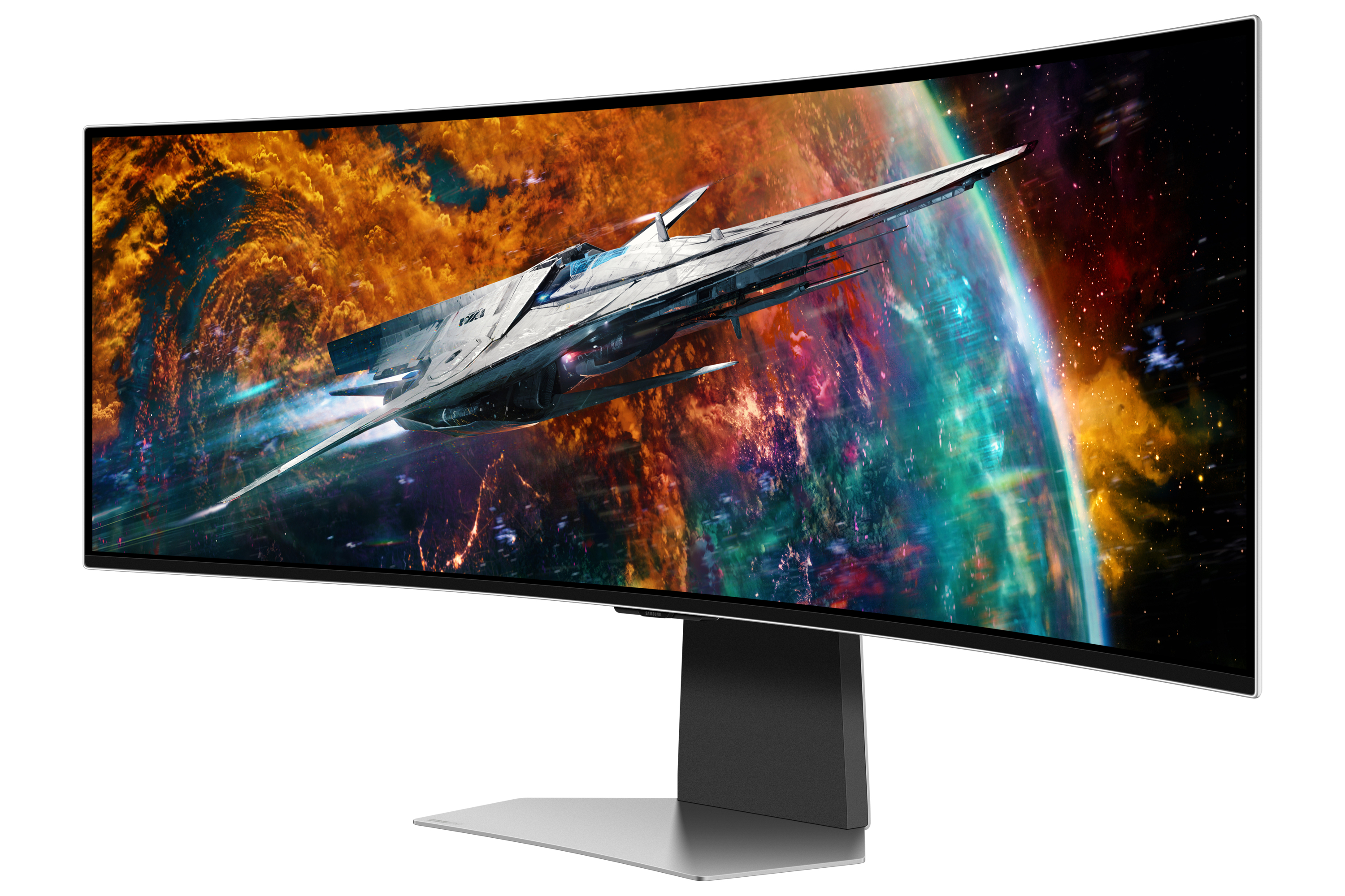 Samsung Odyssey OLED G9 S49CG954SU Curved-Monitor 124cm (49"), DQHD, OLED, 0.03ms, HDMI, Displayport