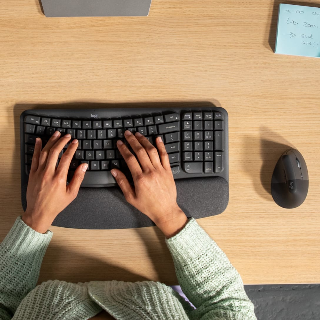Logitech Wave Keys and Lift Combo - Tastatur-und-Maus-Set