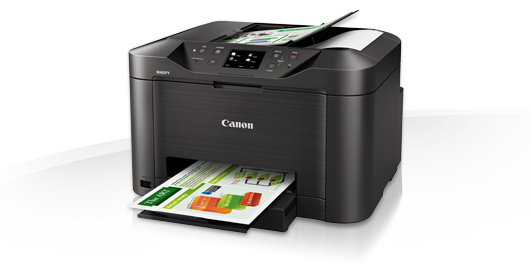 Canon MAXIFY MB5155, Tintenstrahl, Farbdruck, 600 x 1200 DPI, Farbkopieren, A4, Schwarz