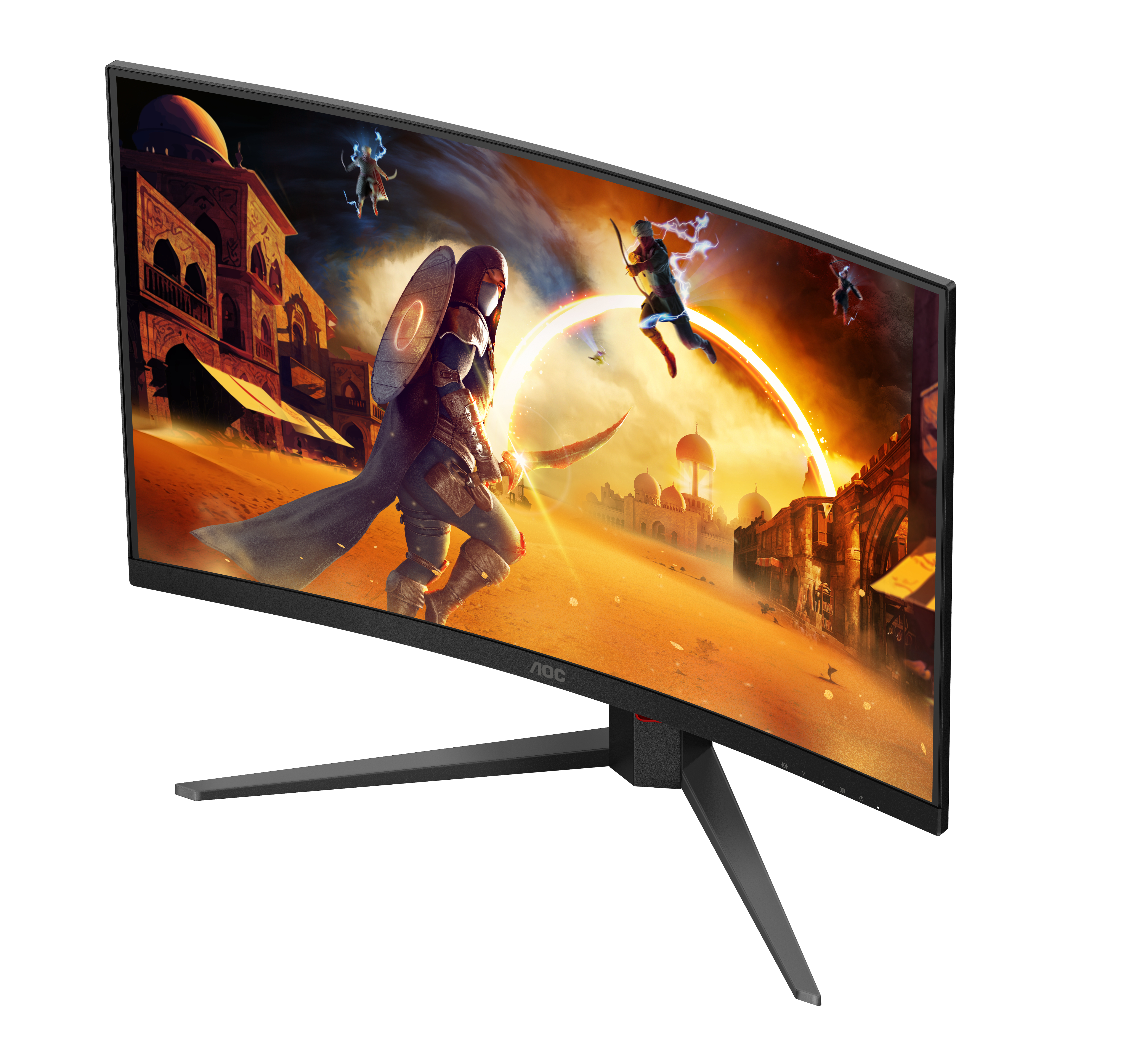 AOC Gaming C32G4Z - LED-Monitor - Gaming - gebogen - 81.3 cm (32")