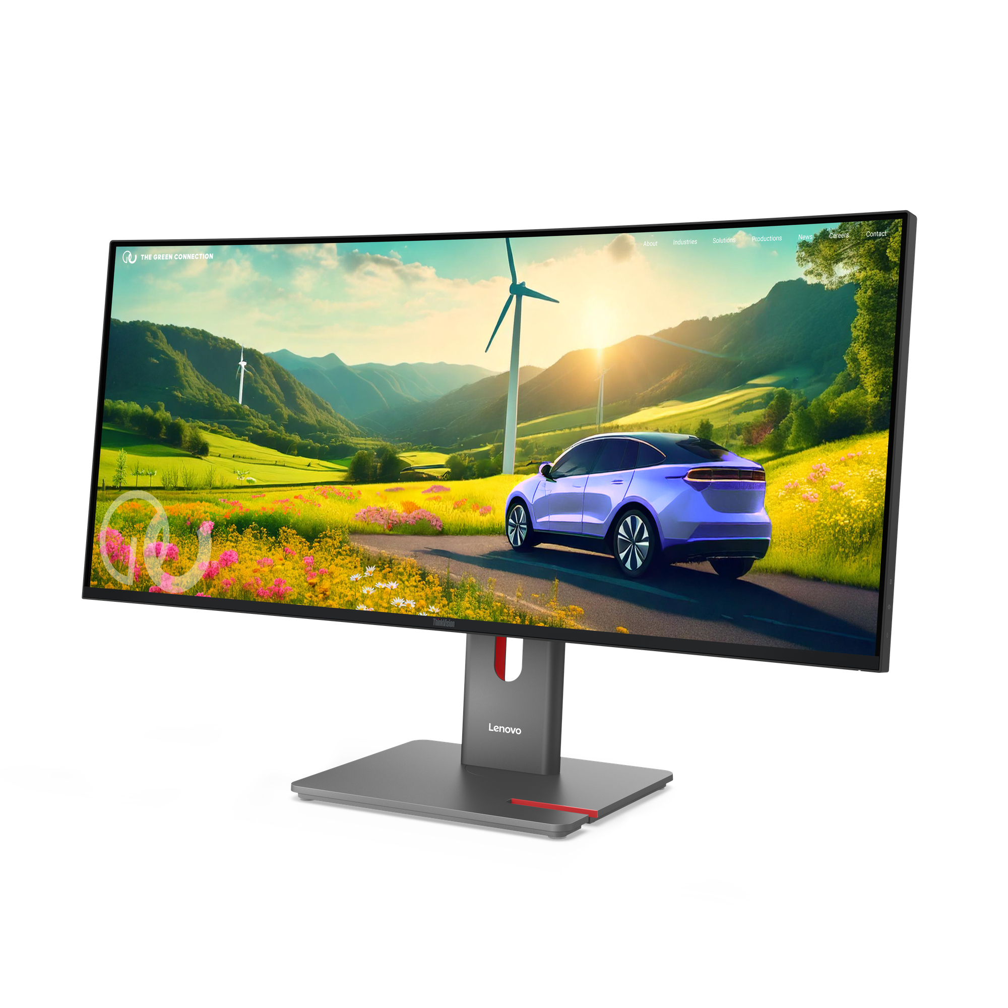 Lenovo ThinkVision P34WD-40 - LED-Monitor - gebogen - 86.4 cm (34")