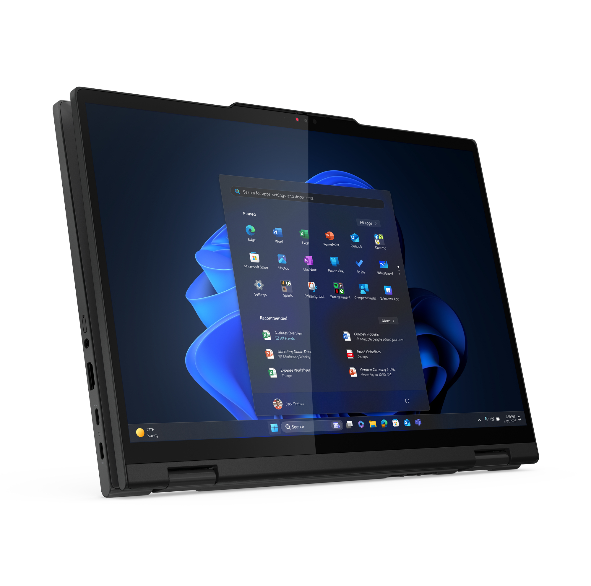 Lenovo ThinkPad T14s Gen 1, 14" WUXGA Touch, Core Ultra 5 225U, 16GB RAM, 512GB SSD, 4G/LTE, W11P