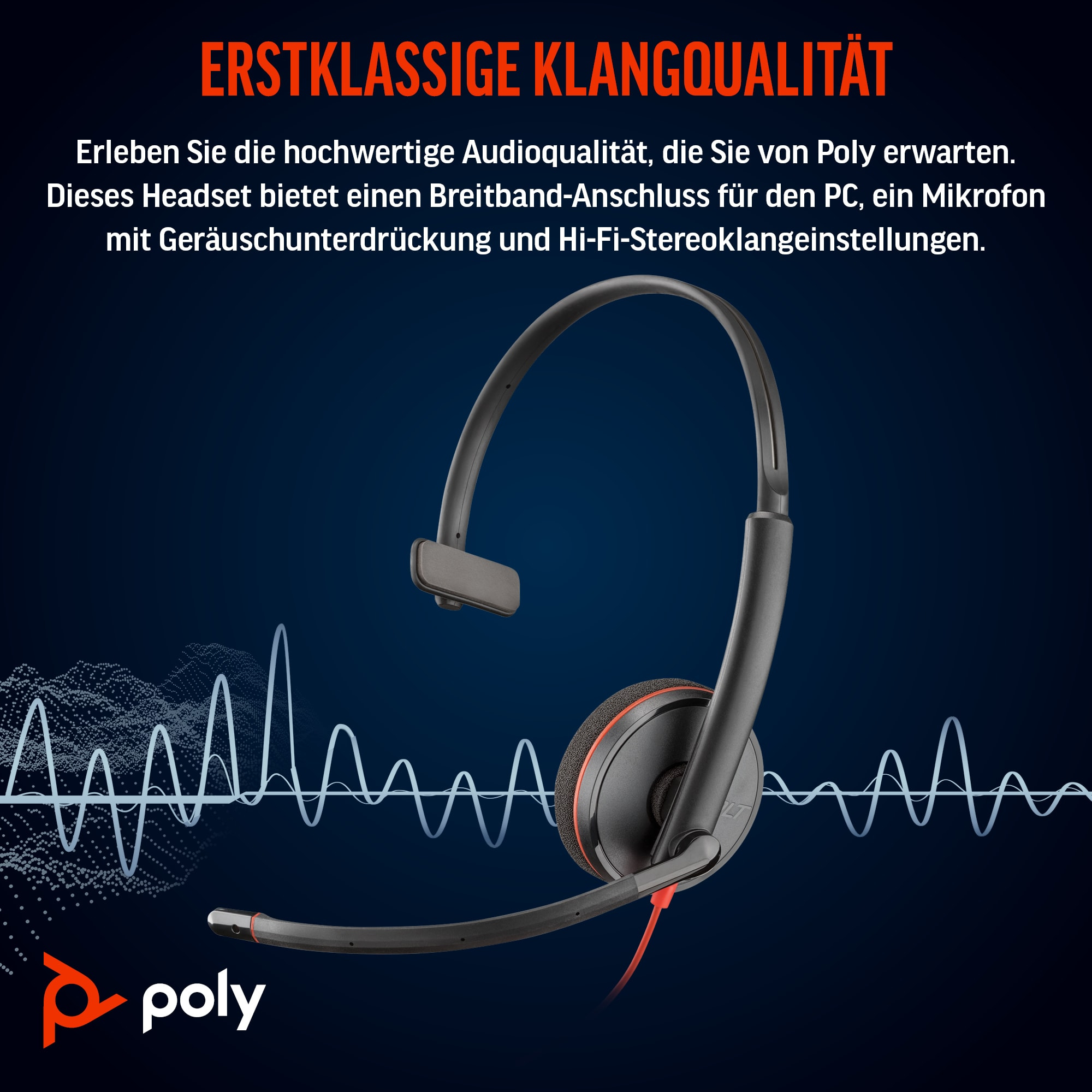 Poly HP Poly Blackwire 3210 - Blackwire 3200 Series