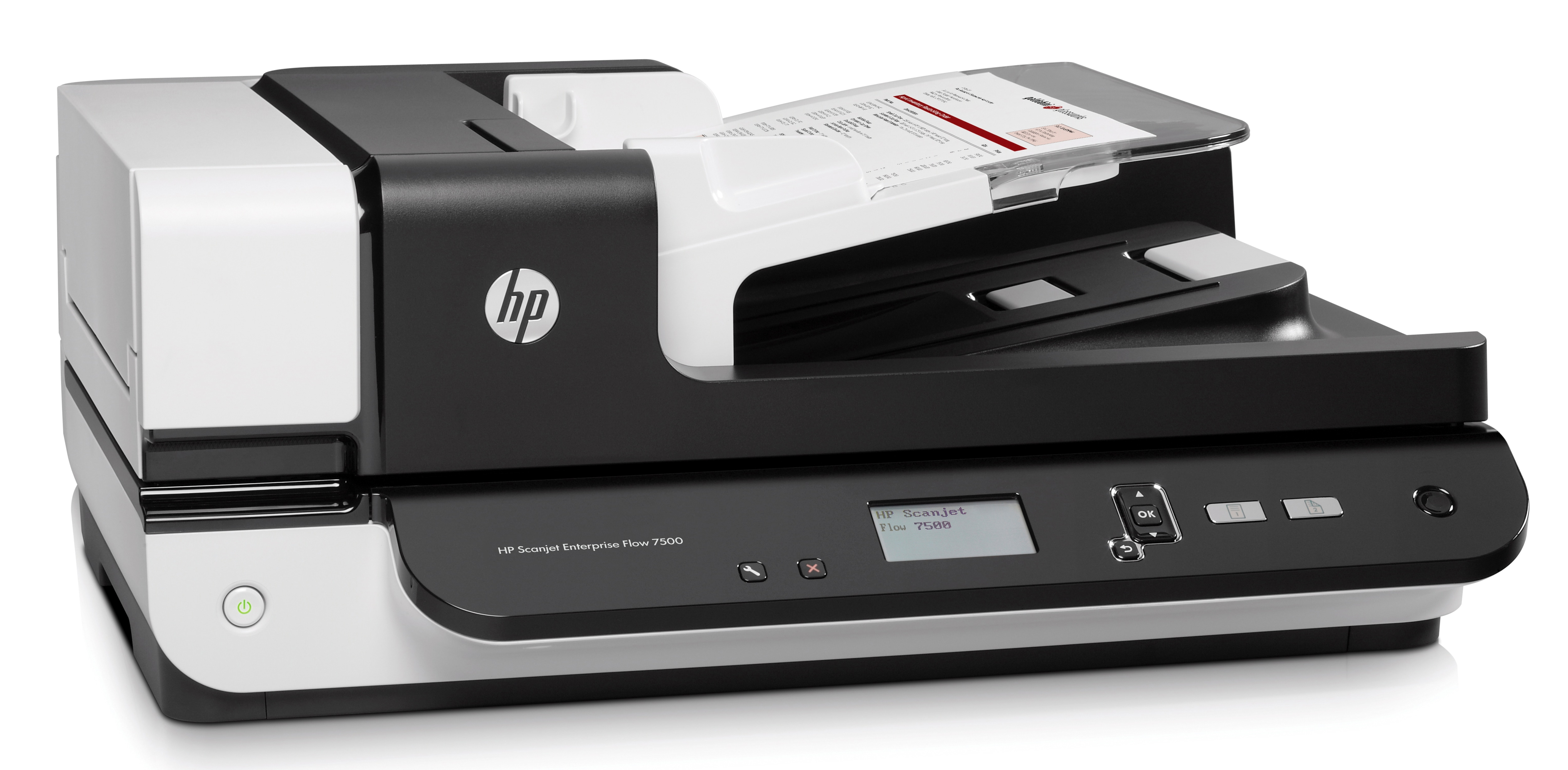 HP Scanjet 7500, 216 x 356 mm, 600 x 600 DPI, 24 Bit, 50 Seiten pro Minute, 50 Seiten pro Minute, 10