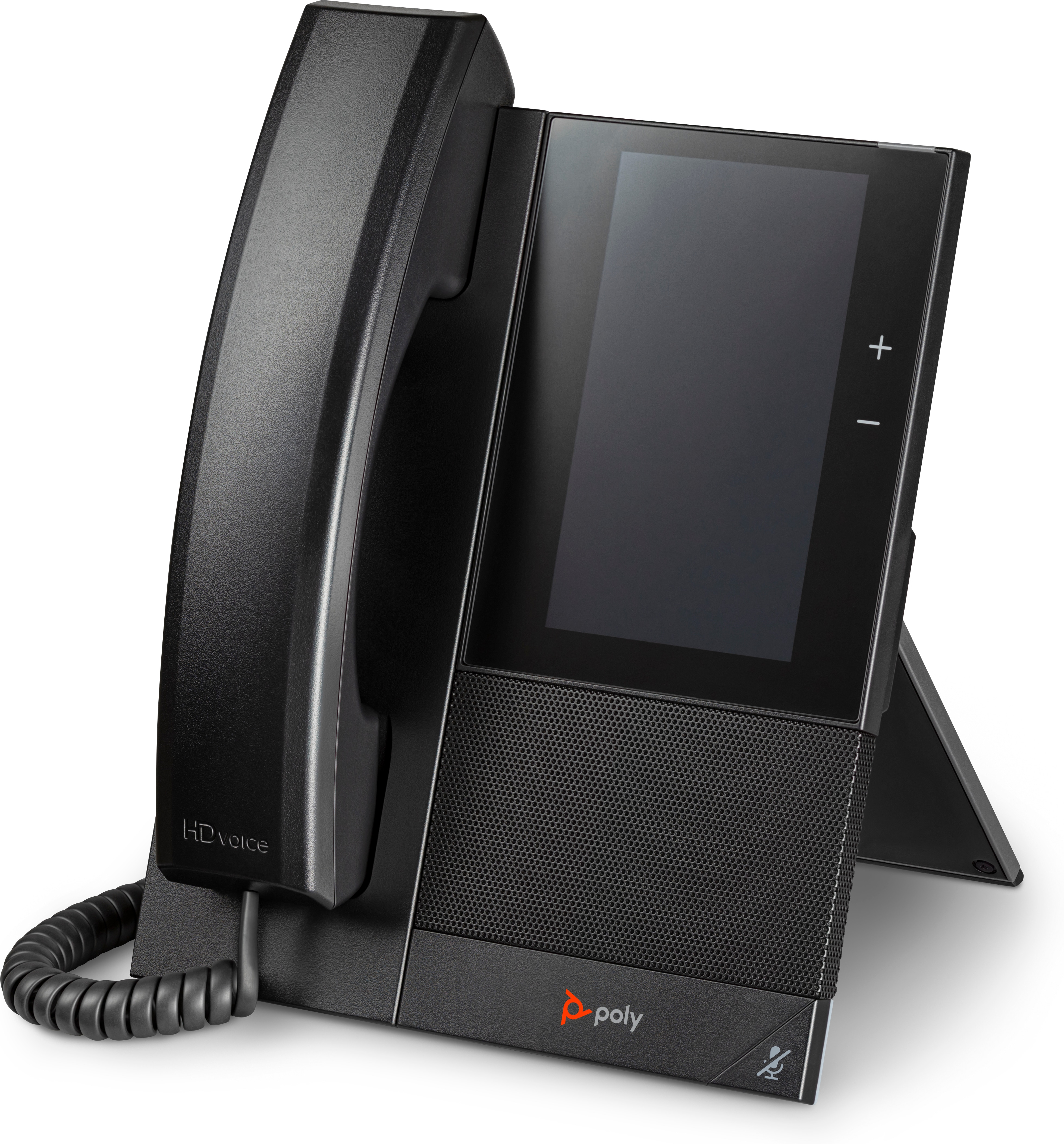 HP POLY CCX 505 Business-Medientelefon für Microsoft Teams und PoE-fähig, IP-Telefon, Schwarz, Kabel