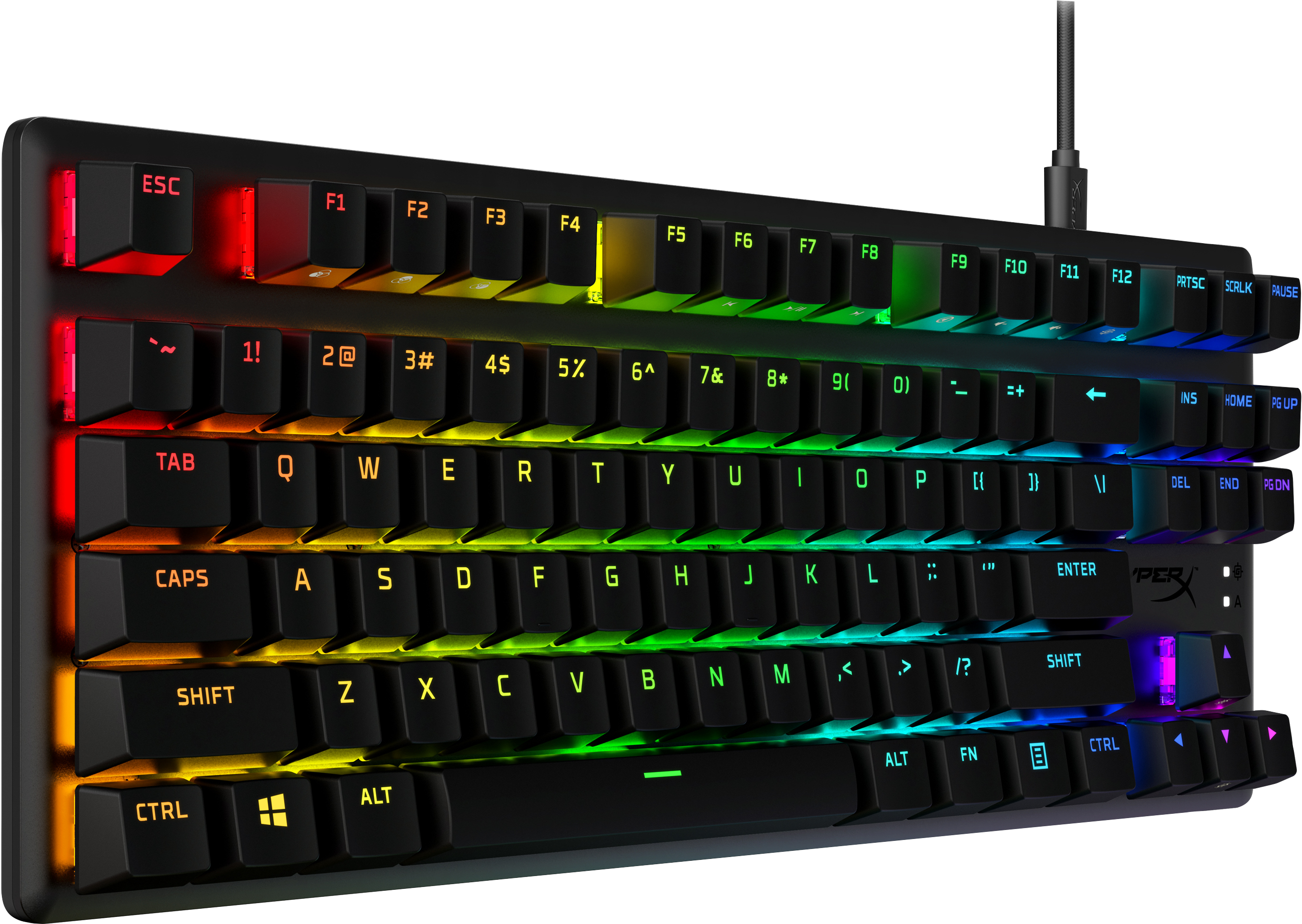HP HyperX Alloy Origins Core - Tastatur - Hintergrundbeleuchtung