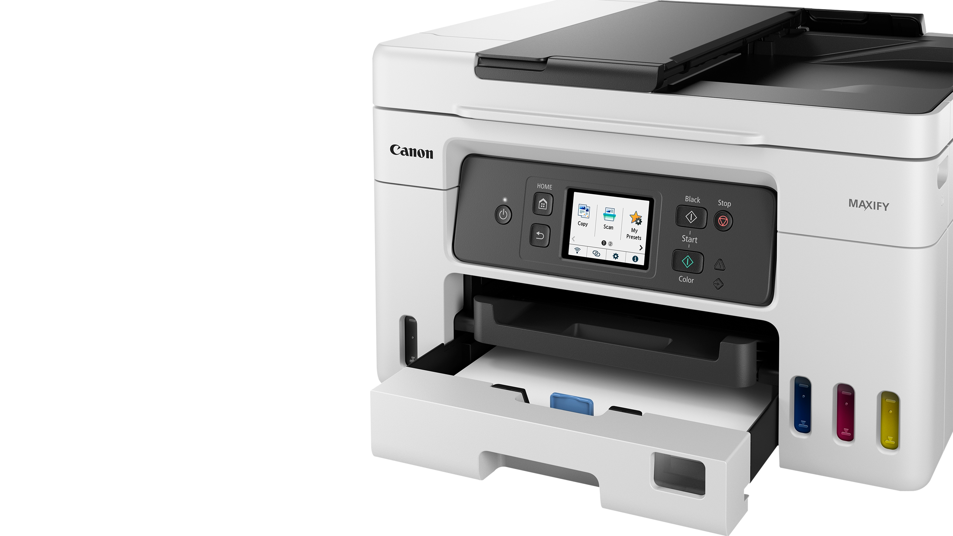 Canon MAXIFY GX4050 - Multifunktionsdrucker - Farbe - Tintenstrahl - wiederbefüllbar - Legal (216 x