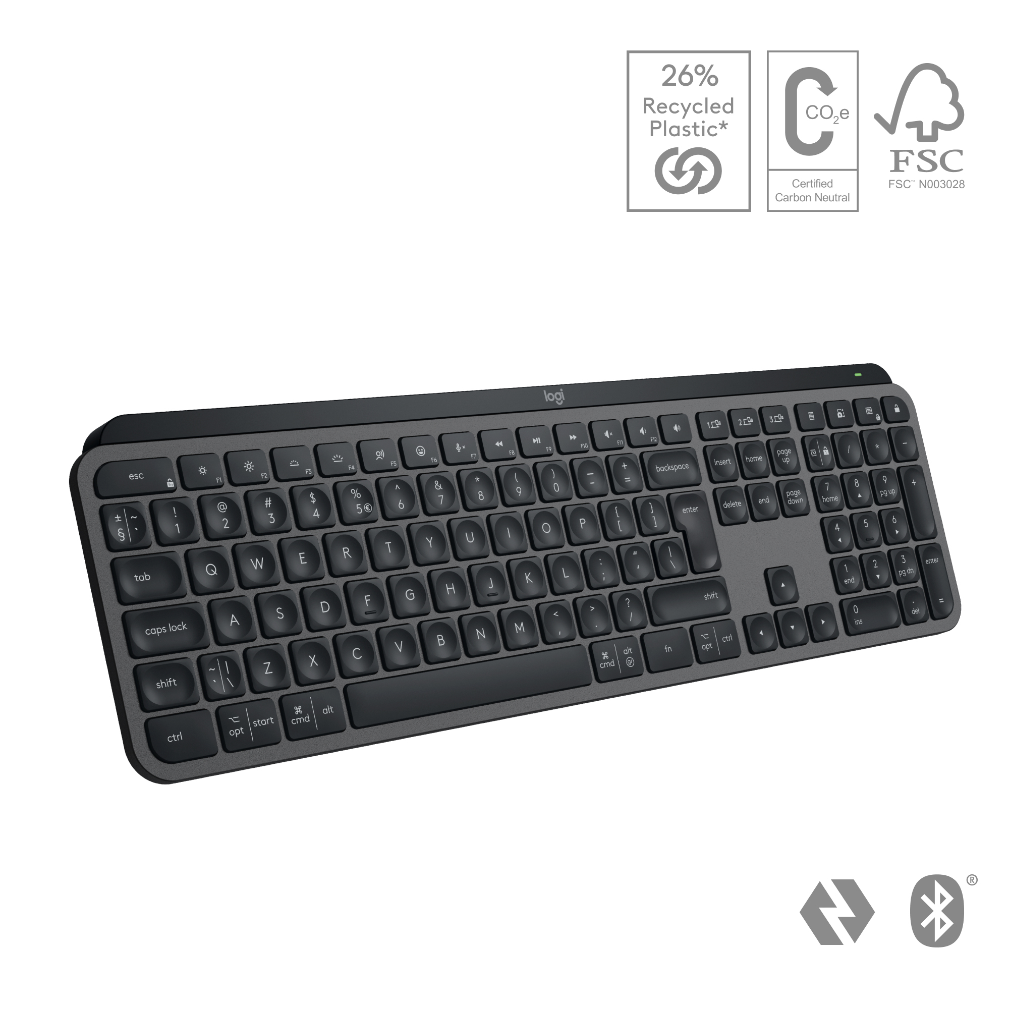 Logitech MX Keys S - Tastatur - hinterleuchtet