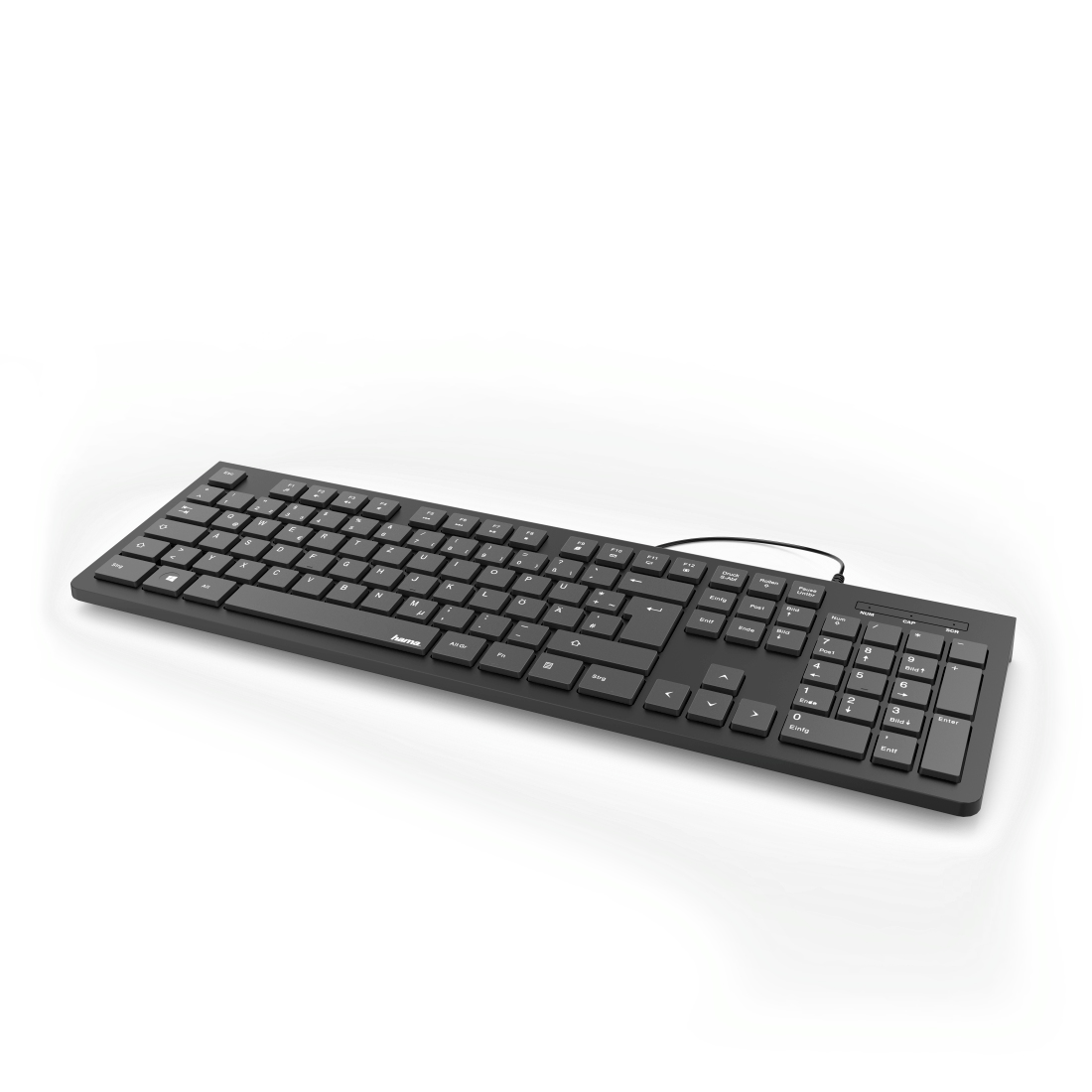 Hama "KC-200" - Tastatur - USB - QWERTZ - Deutsch